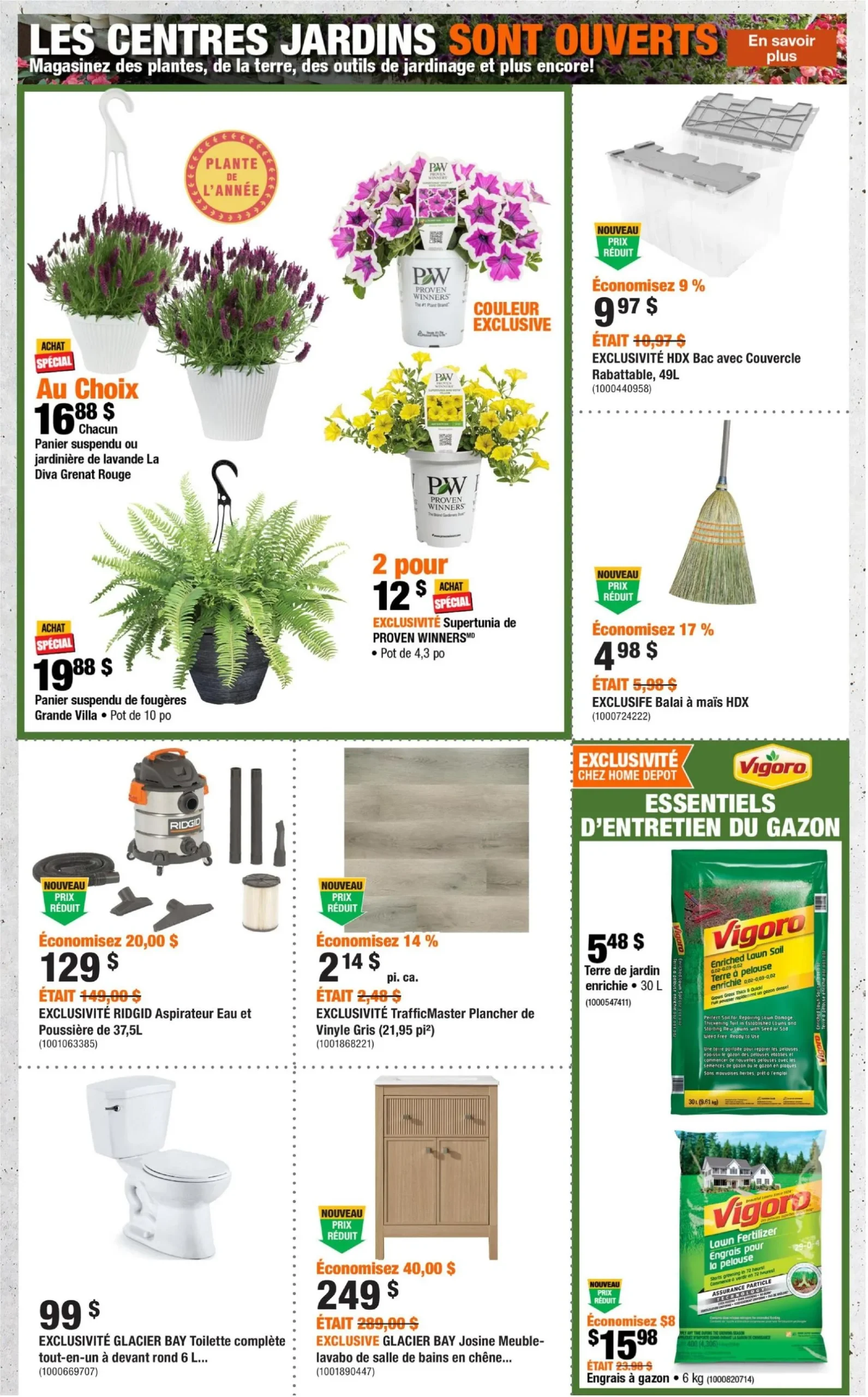 Page 2 de la Circulaire Home Depot du 30 avril au 13 mai 2026