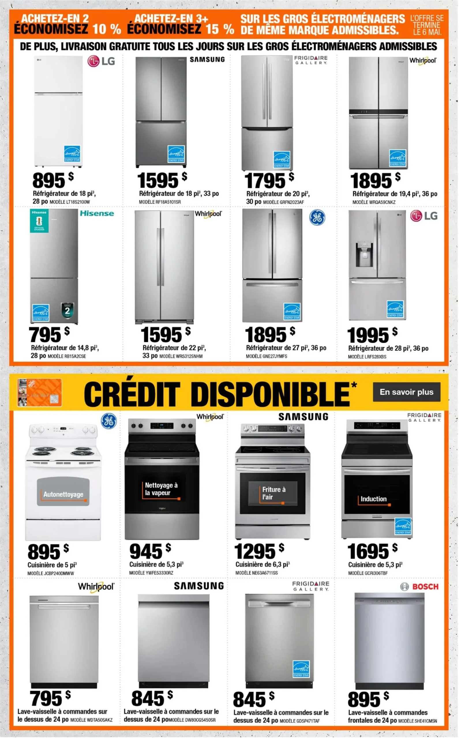 Page 4 de la Circulaire Home Depot du 30 avril au 13 mai 2026