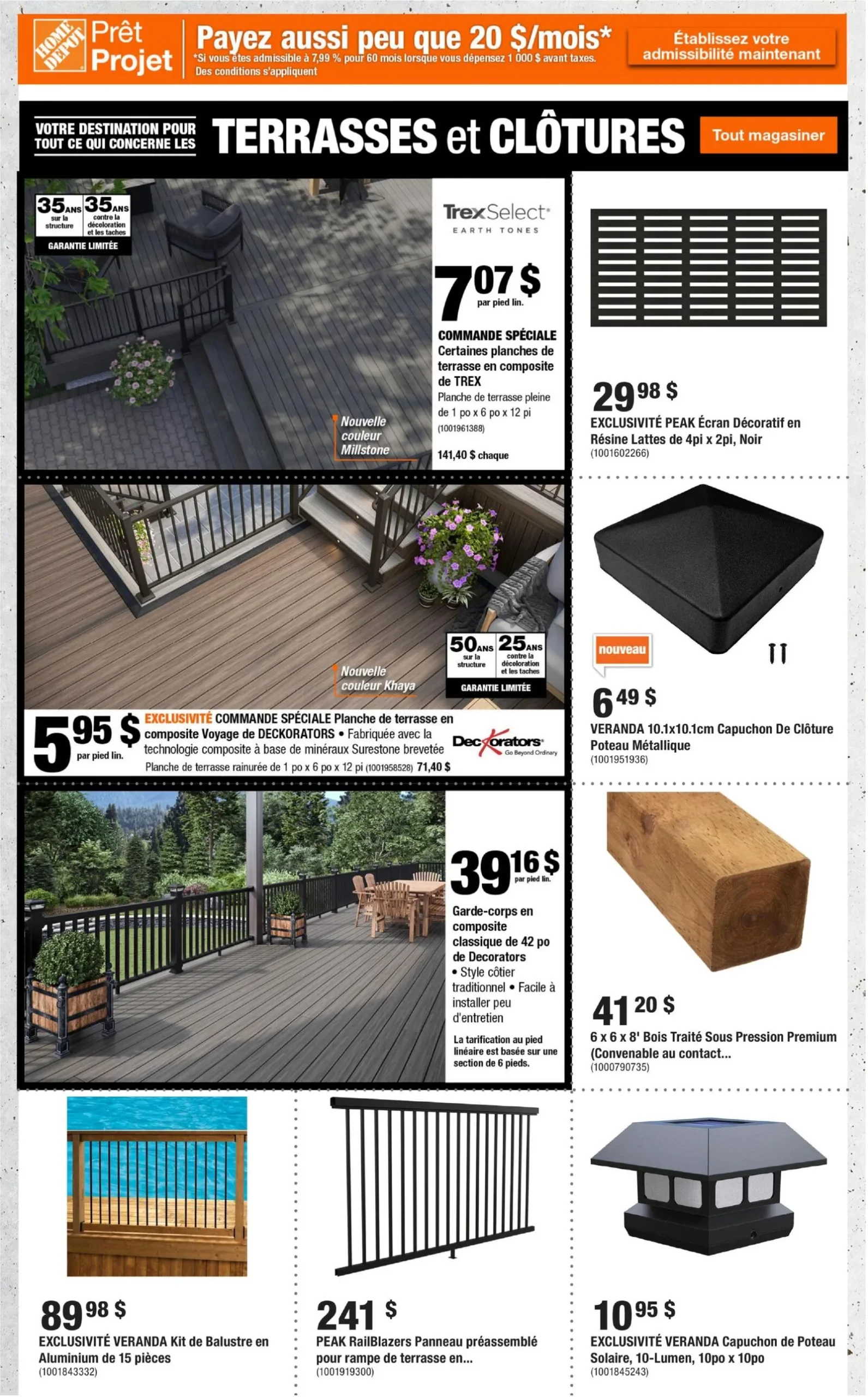 Page 8 de la Circulaire Home Depot du 30 avril au 13 mai 2026