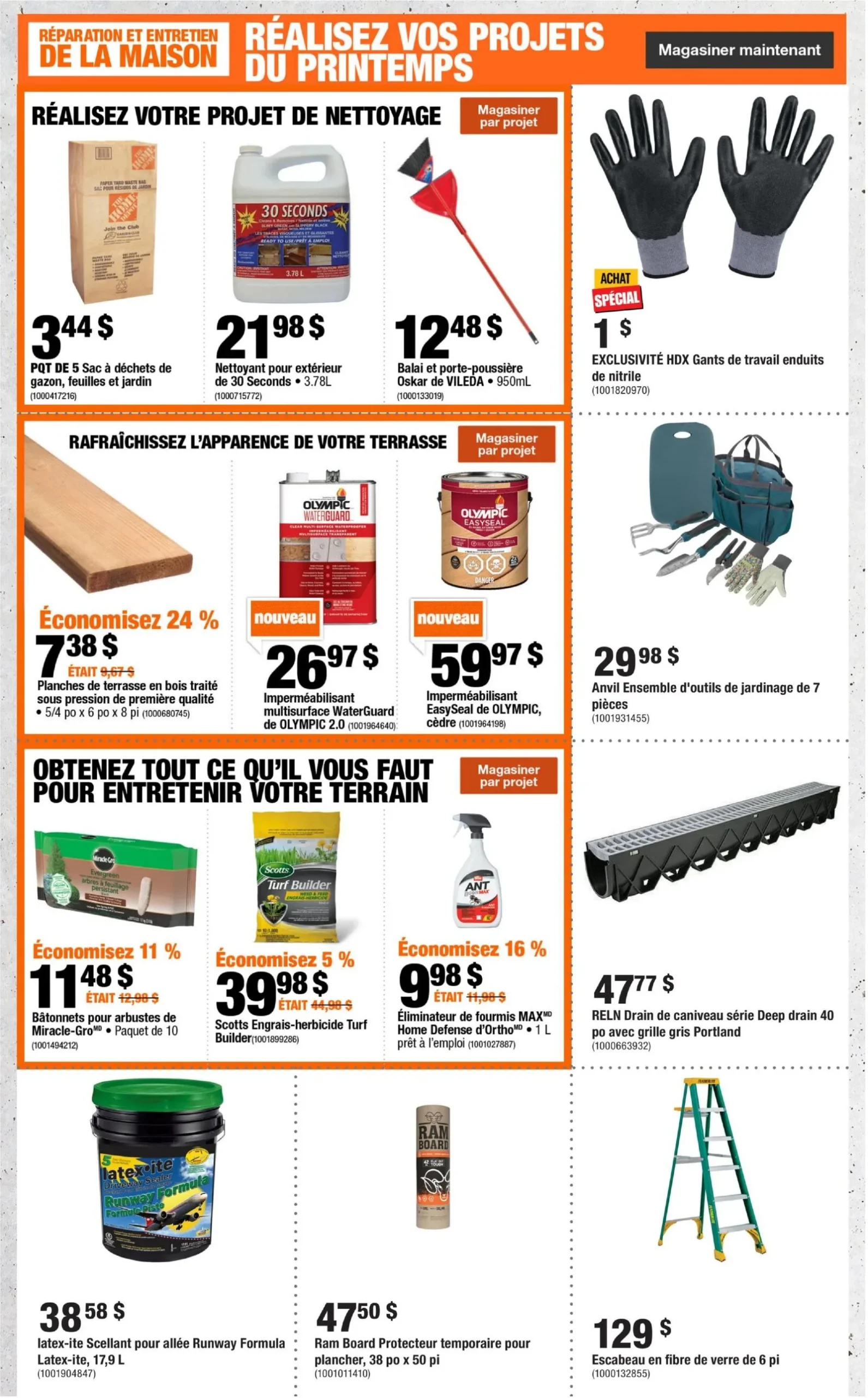Page 9 de la Circulaire Home Depot du 30 avril au 13 mai 2026