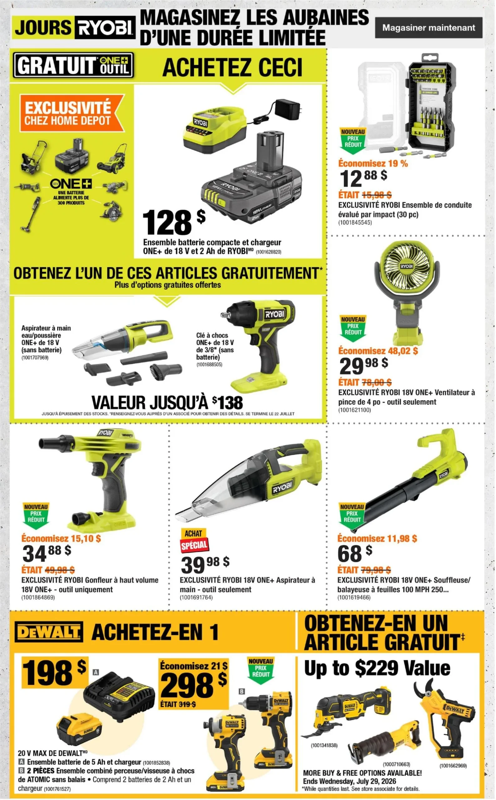 Page 4 de la Circulaire Home Depot du 9 au 22 juillet 2026