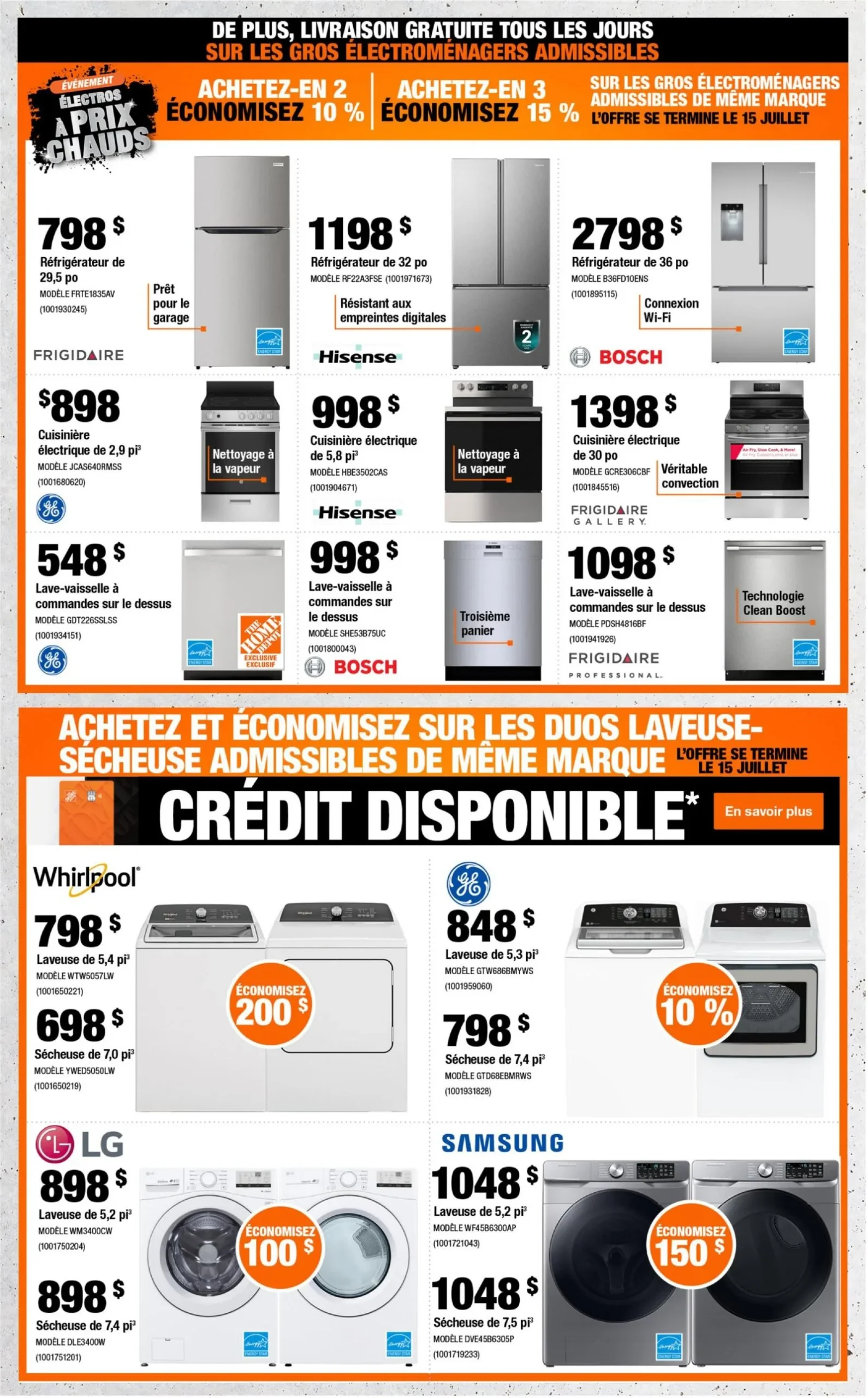 Page 6 de la Circulaire Home Depot du 9 au 22 juillet 2026