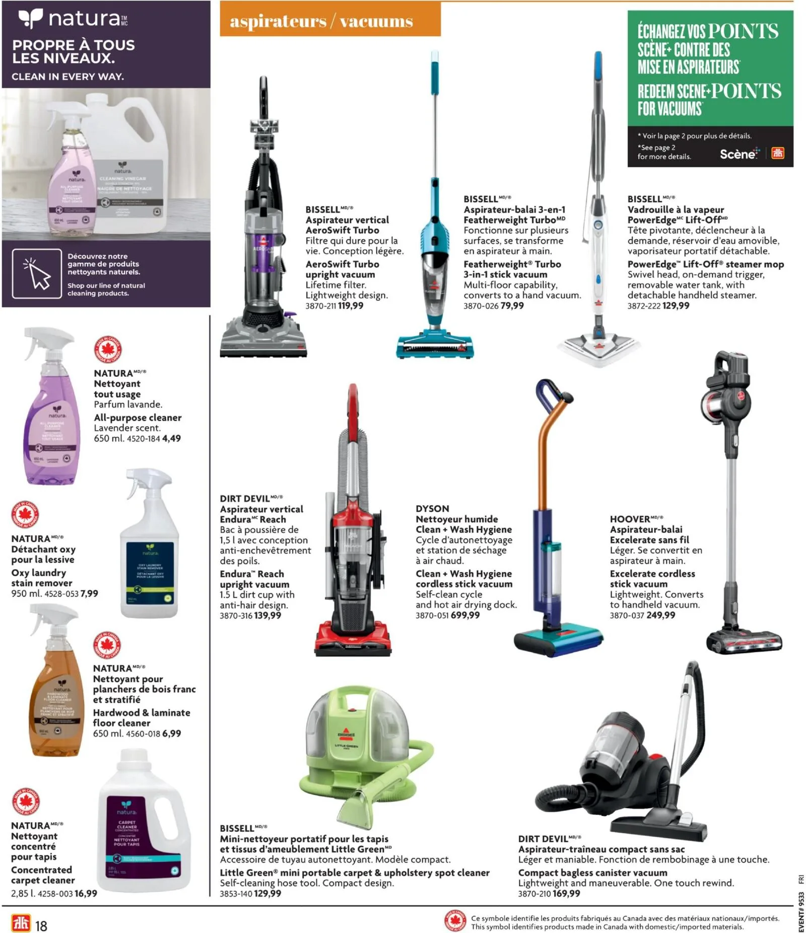 Page 18 de la Circulaire Home Hardware Automne et Hiver du 13 août au 4 novembre 2026