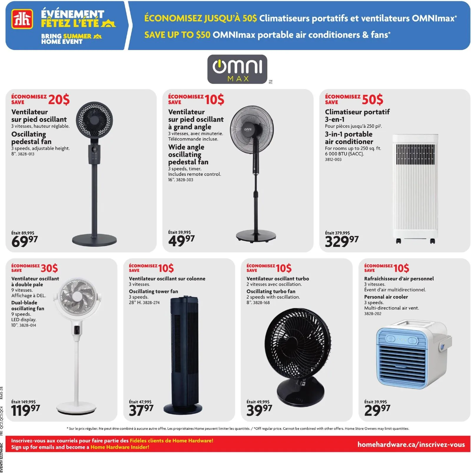 Page 3 de la Circulaire Home Hardware Événement fêtez l&rsquo;été du 2 au 15 juillet 2026