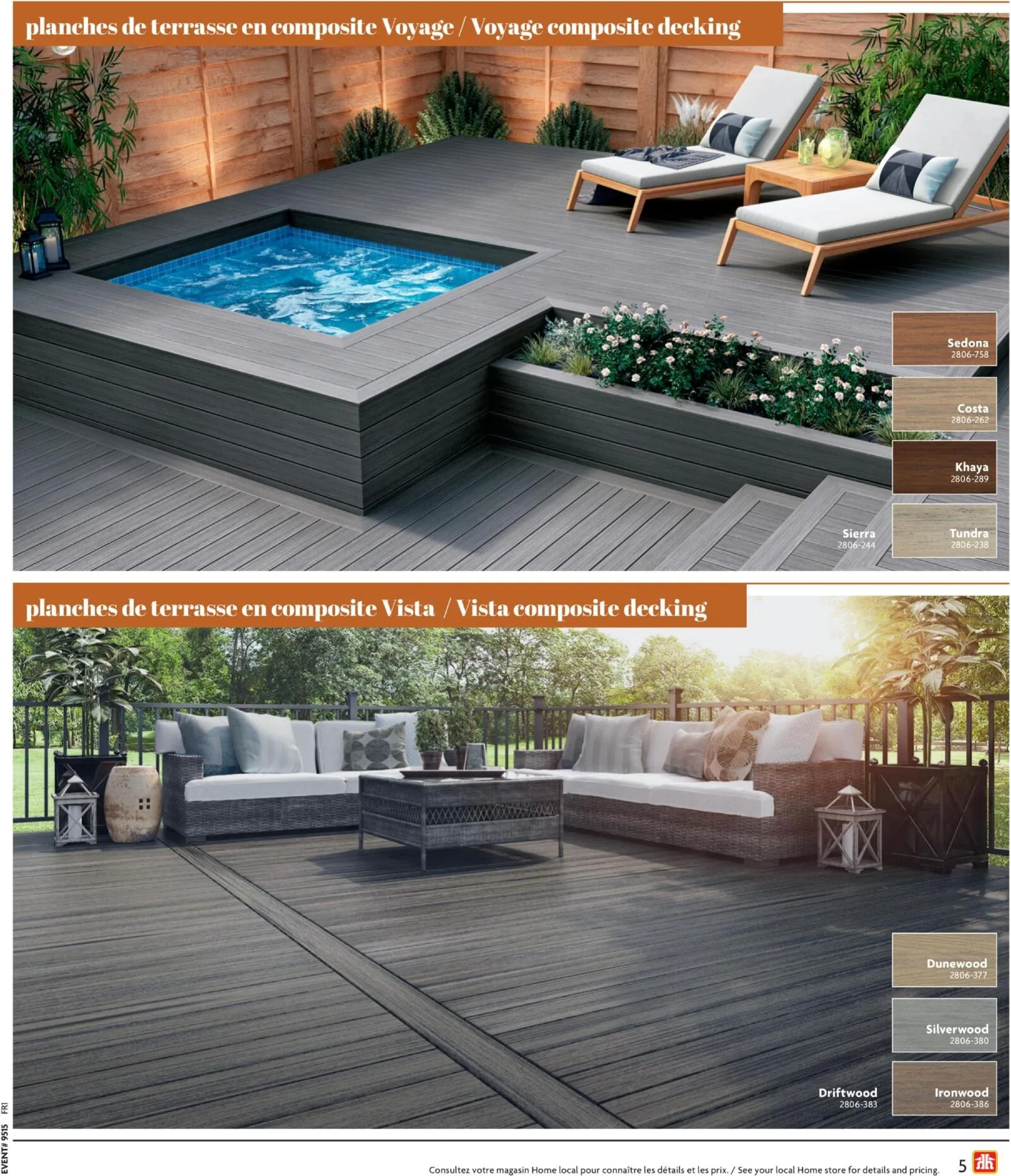 Page 5 de la Circulaire Home Hardware Guide de Construction du 9 avril au 31 juillet 2026