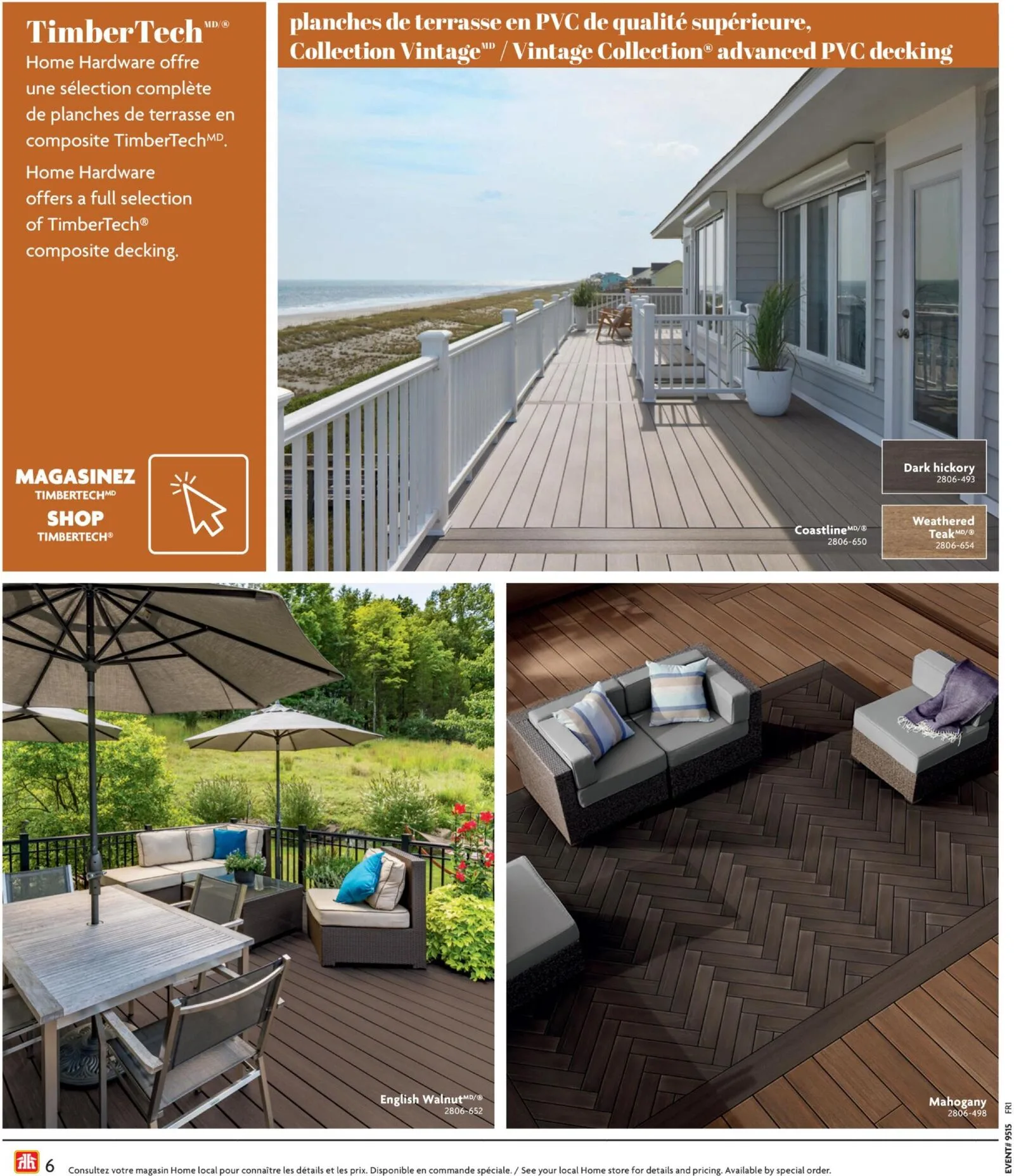 Page 6 de la Circulaire Home Hardware Guide de Construction du 9 avril au 31 juillet 2026