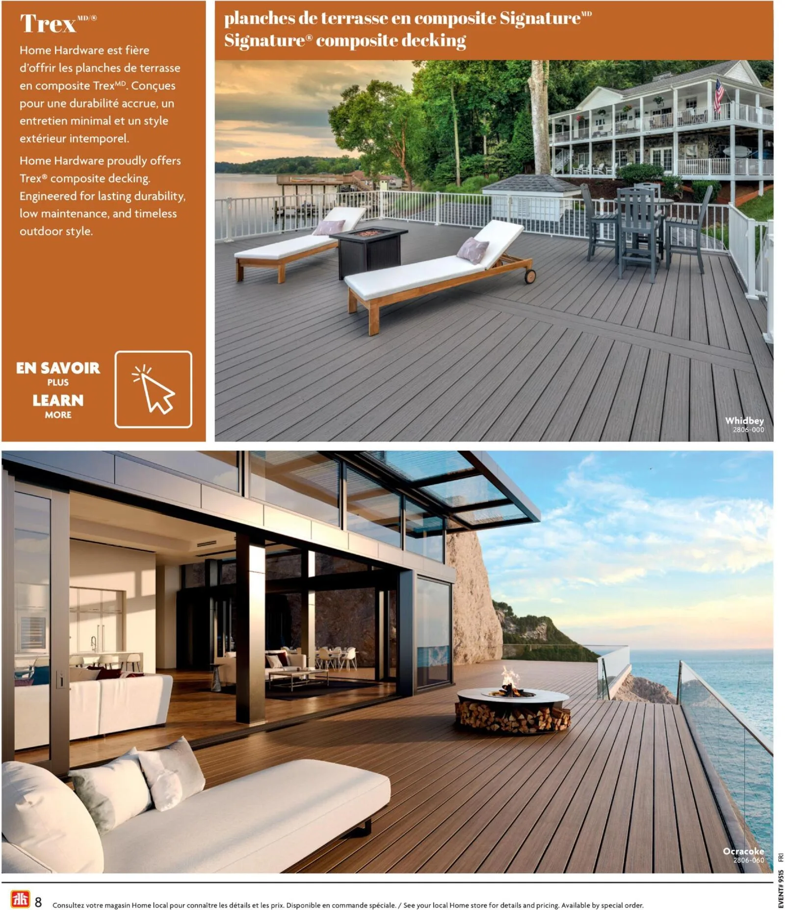 Page 8 de la Circulaire Home Hardware Guide de Construction du 9 avril au 31 juillet 2026