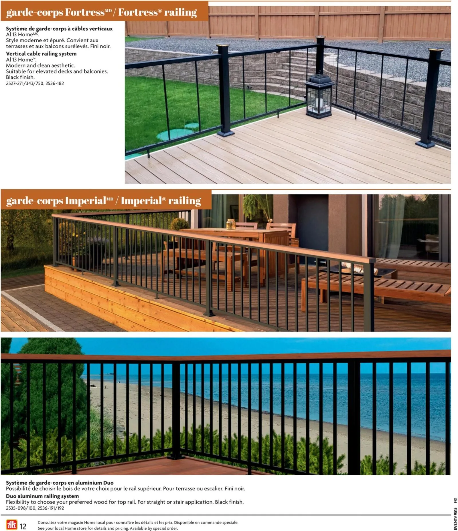 Page 12 de la Circulaire Home Hardware Guide de Construction du 9 avril au 31 juillet 2026