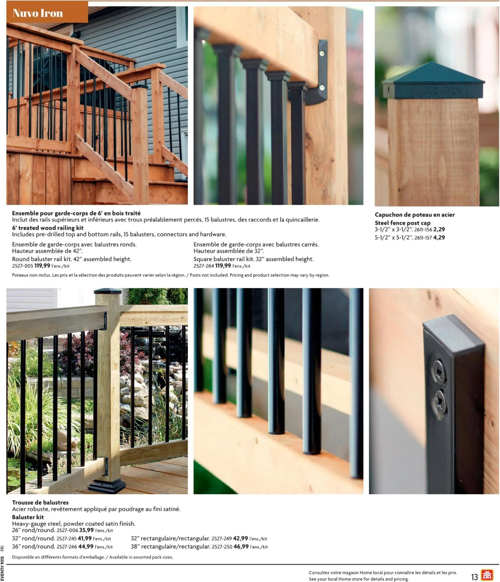 Page 13 de la Circulaire Home Hardware Guide de Construction du 9 avril au 31 juillet 2026