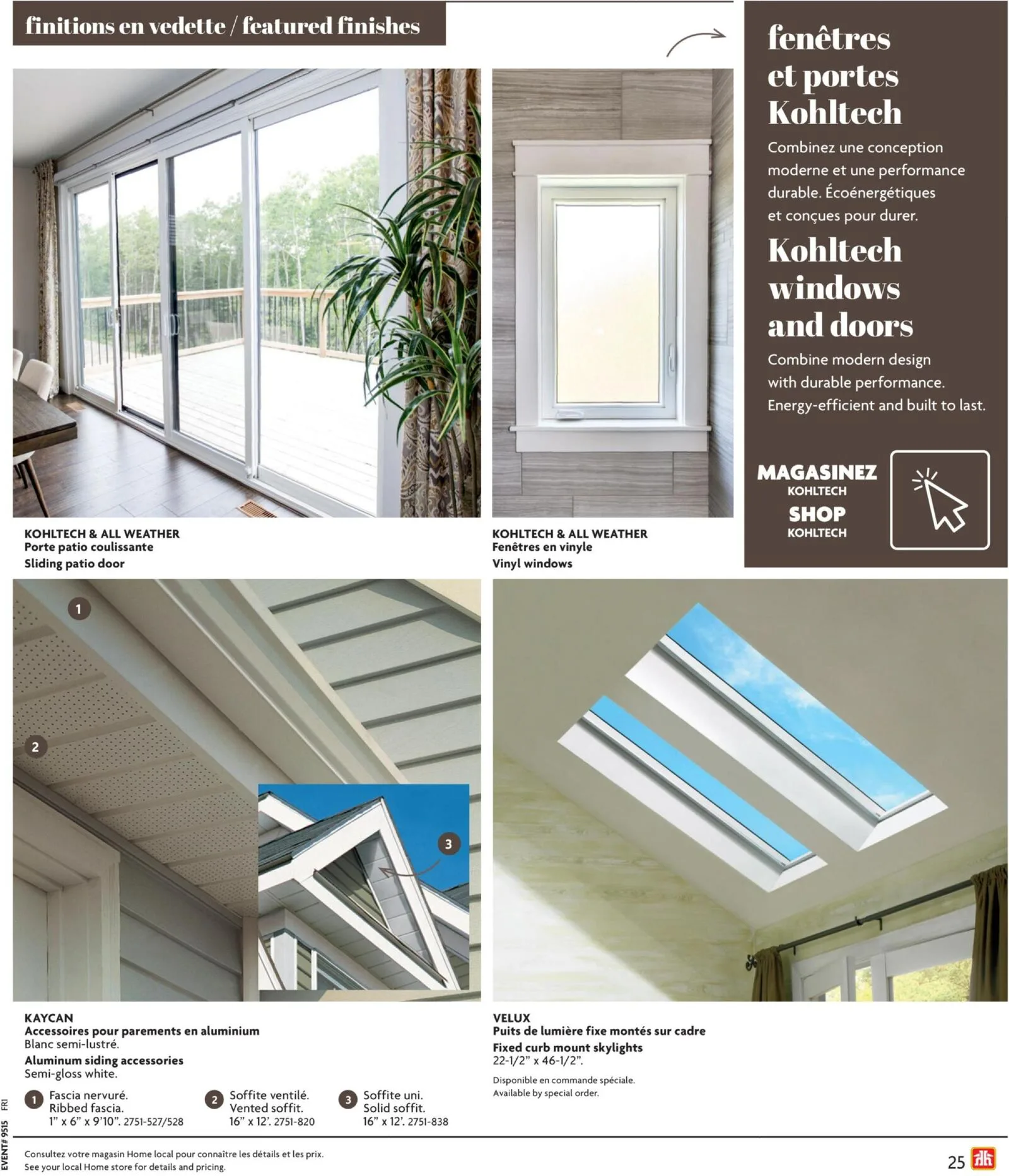 Page 25 de la Circulaire Home Hardware Guide de Construction du 9 avril au 31 juillet 2026