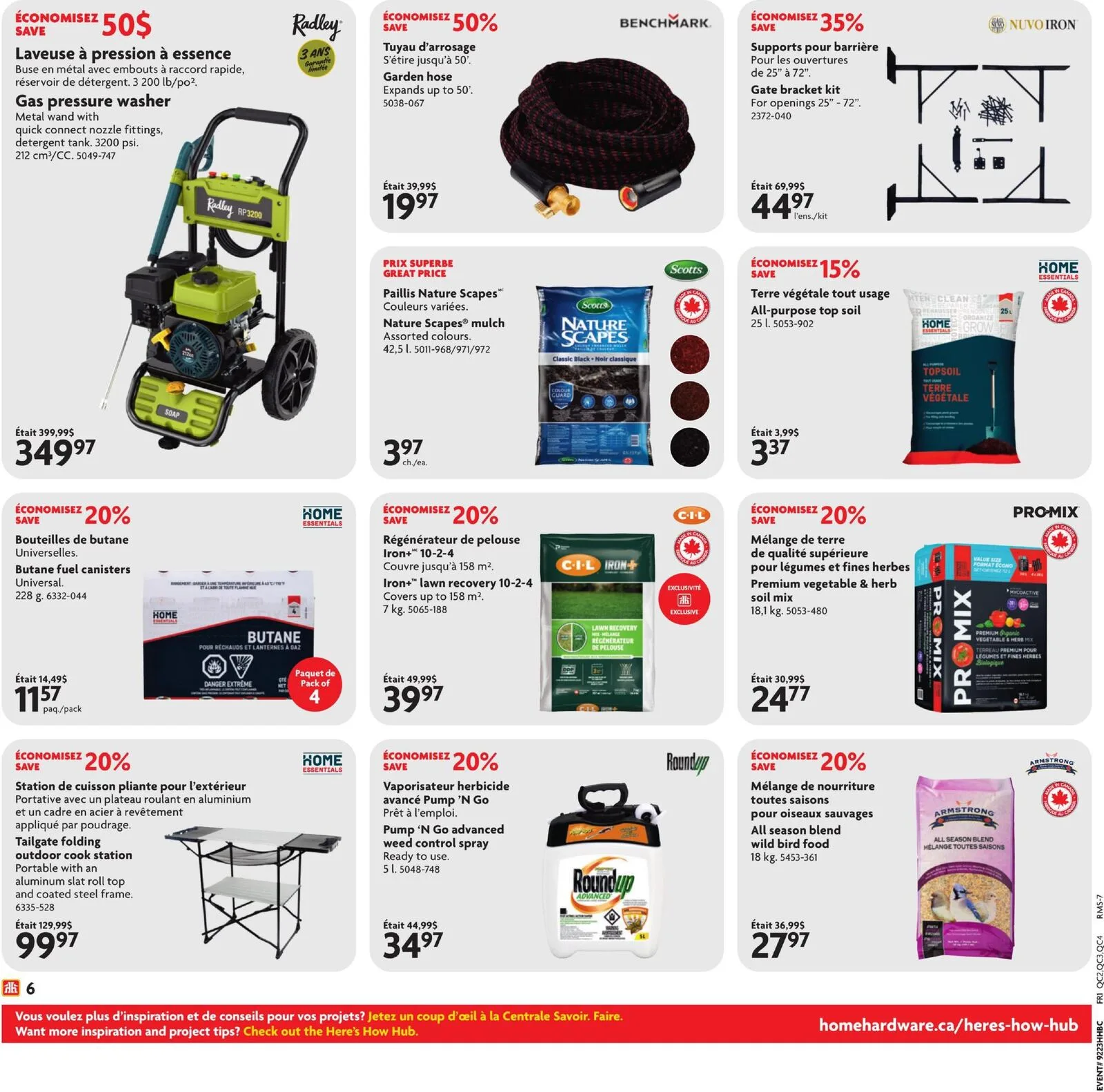 Page 7 de la Circulaire Home Hardware LBM du 4 au 17 juin 2026