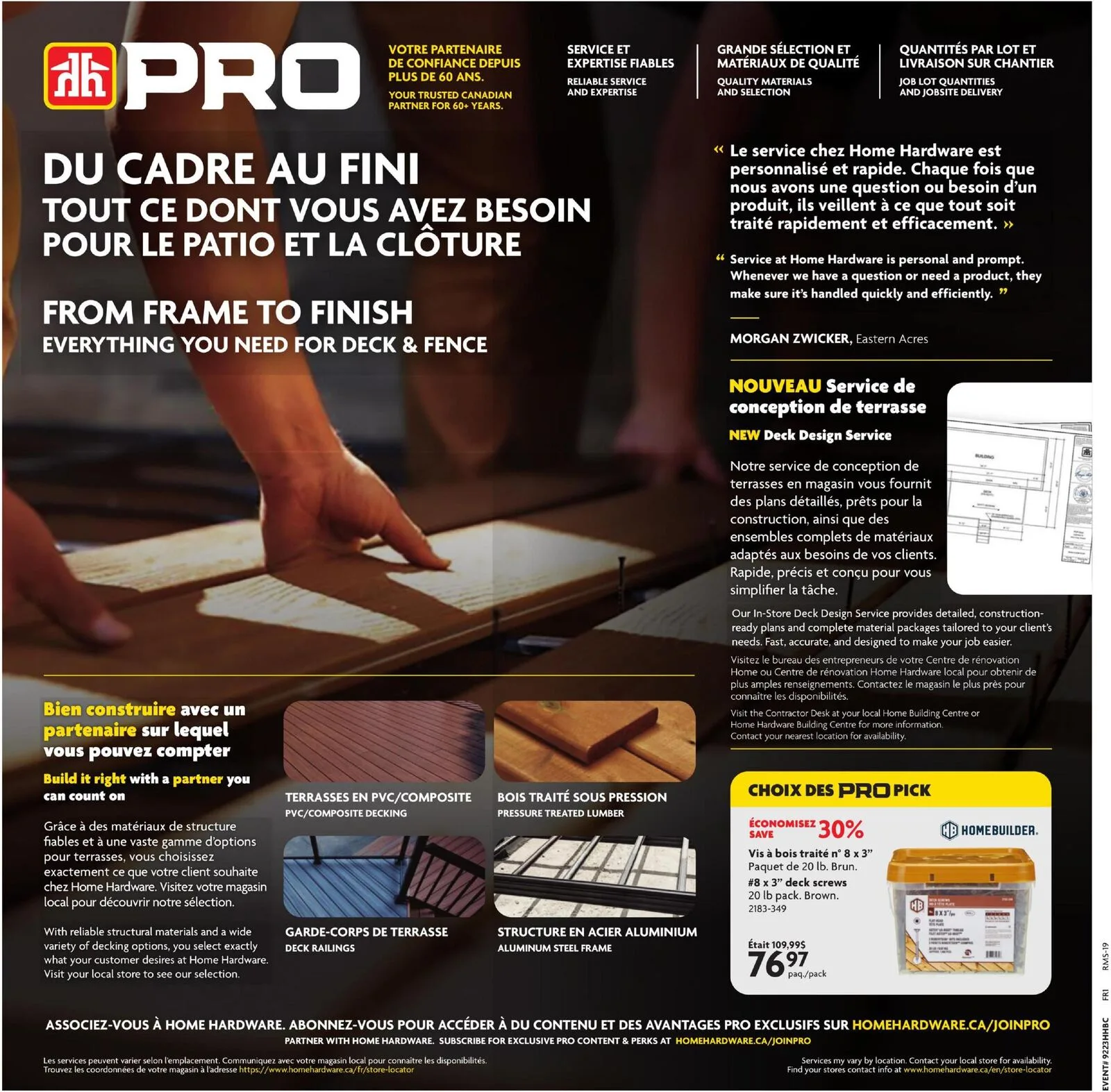 Page 11 de la Circulaire Home Hardware LBM du 4 au 17 juin 2026