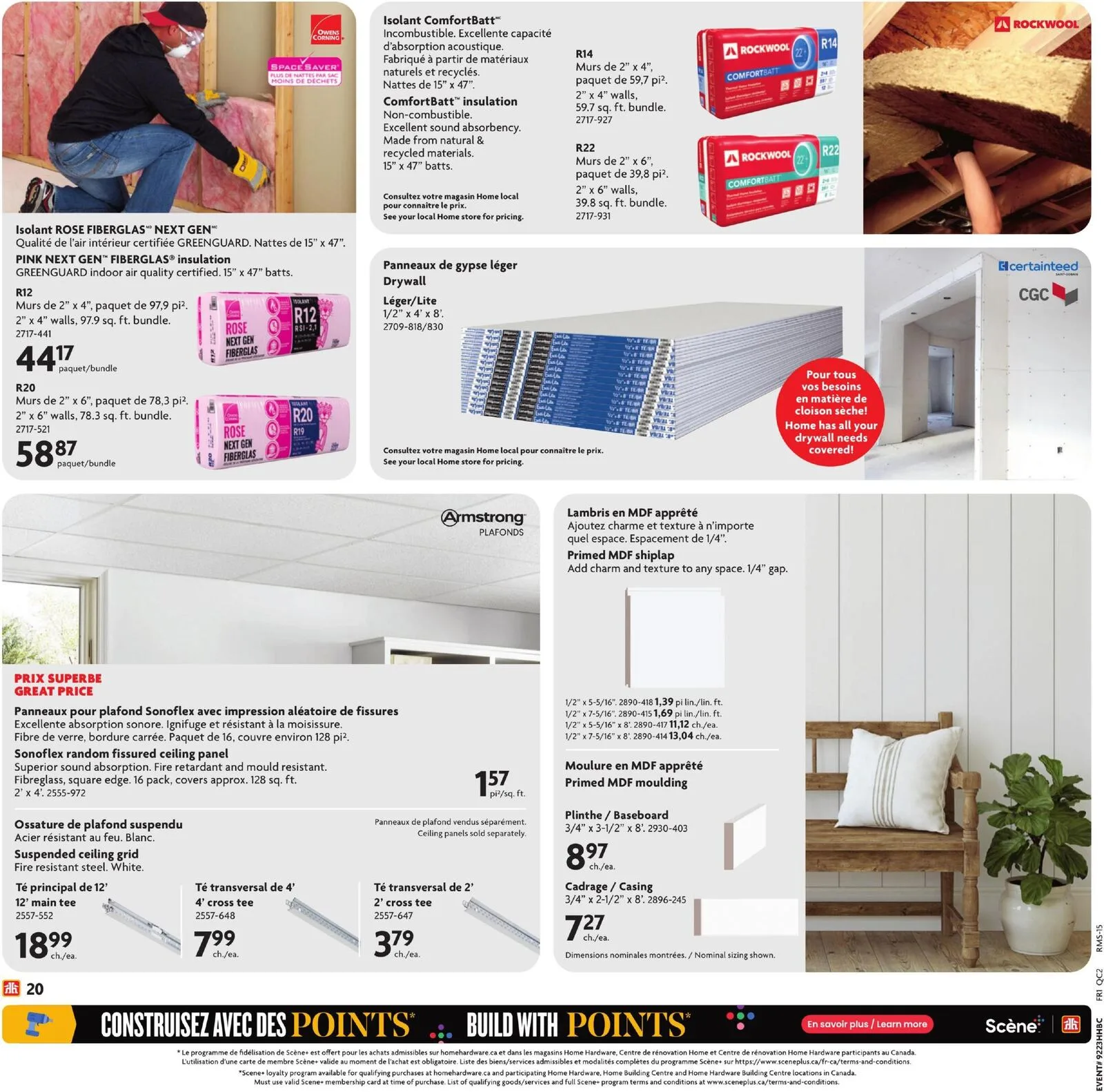 Page 22 de la Circulaire Home Hardware LBM du 4 au 17 juin 2026