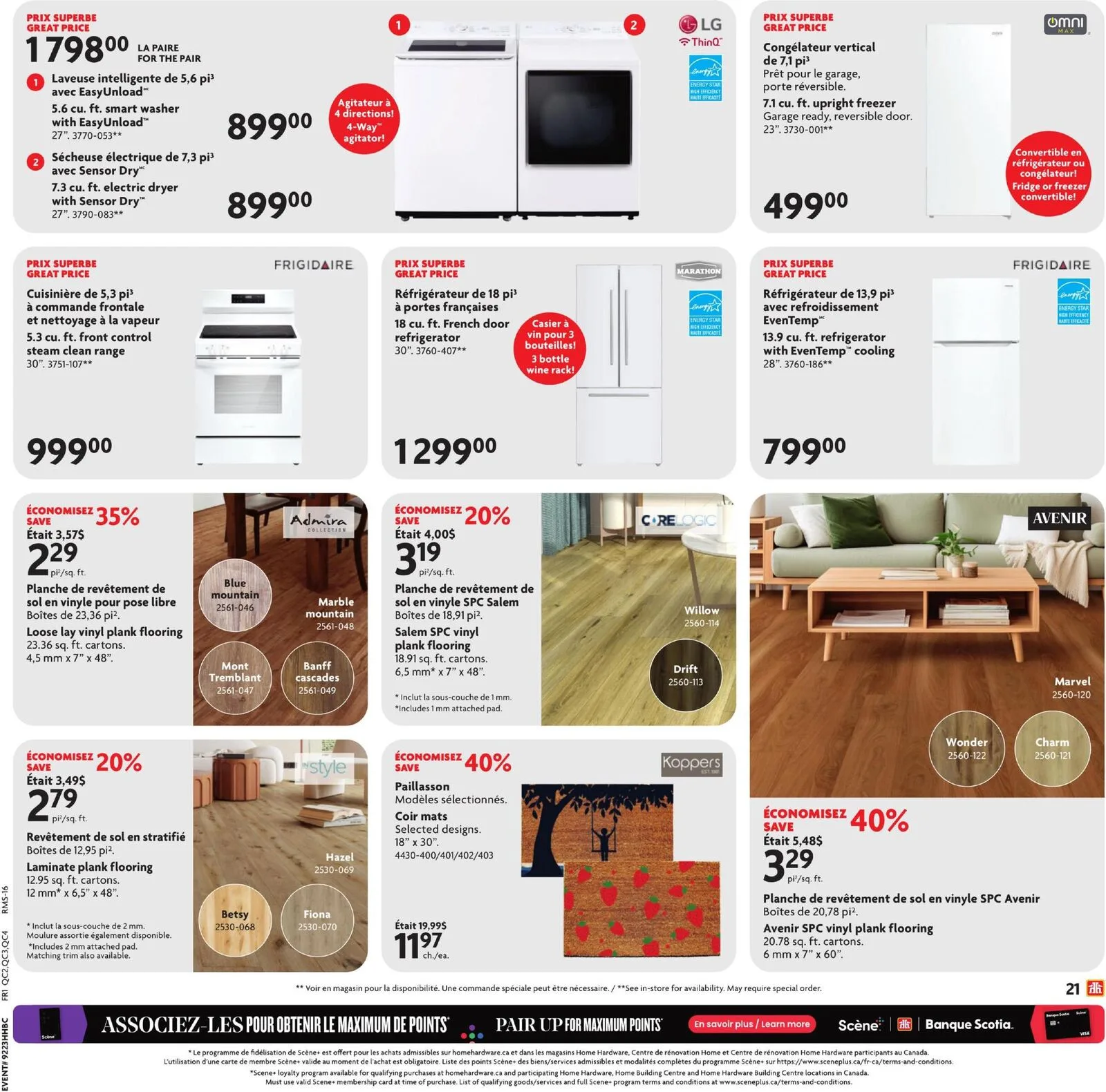 Page 23 de la Circulaire Home Hardware LBM du 4 au 17 juin 2026