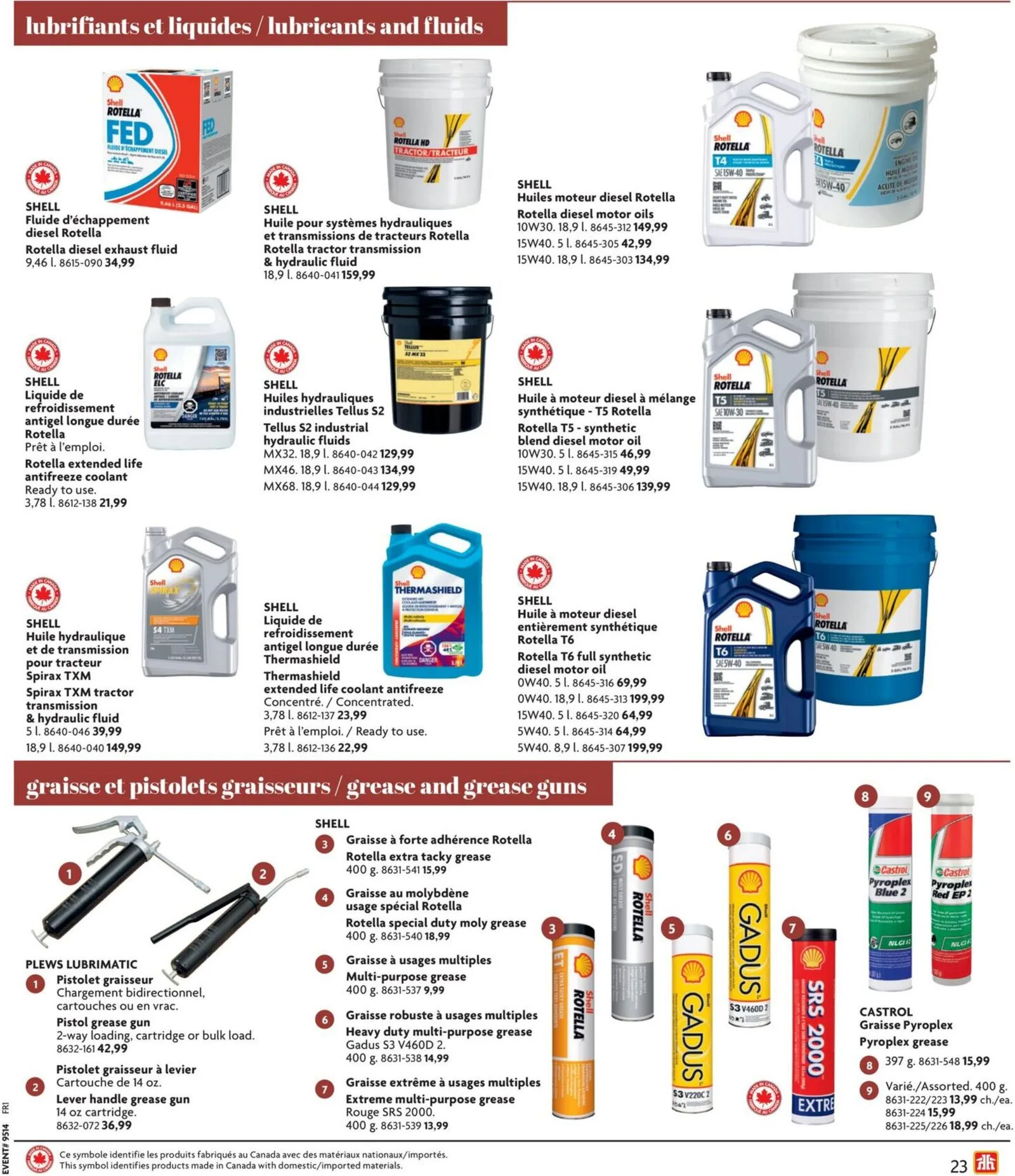 Page 23 de la Circulaire Home Hardware Vie à la ferme du 2 avril au 31 décembre 2026