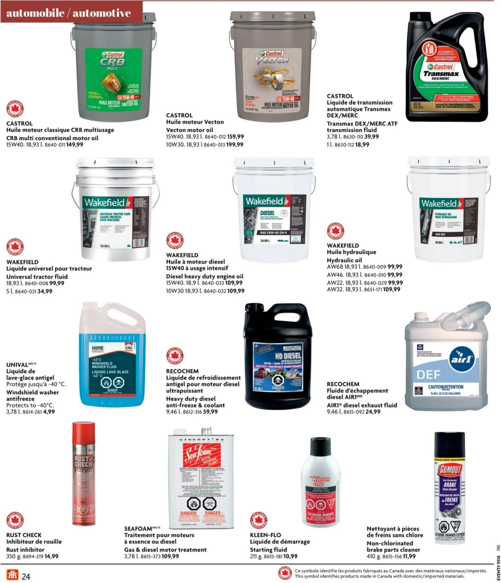 Page 24 de la Circulaire Home Hardware Vie à la ferme du 2 avril au 31 décembre 2026
