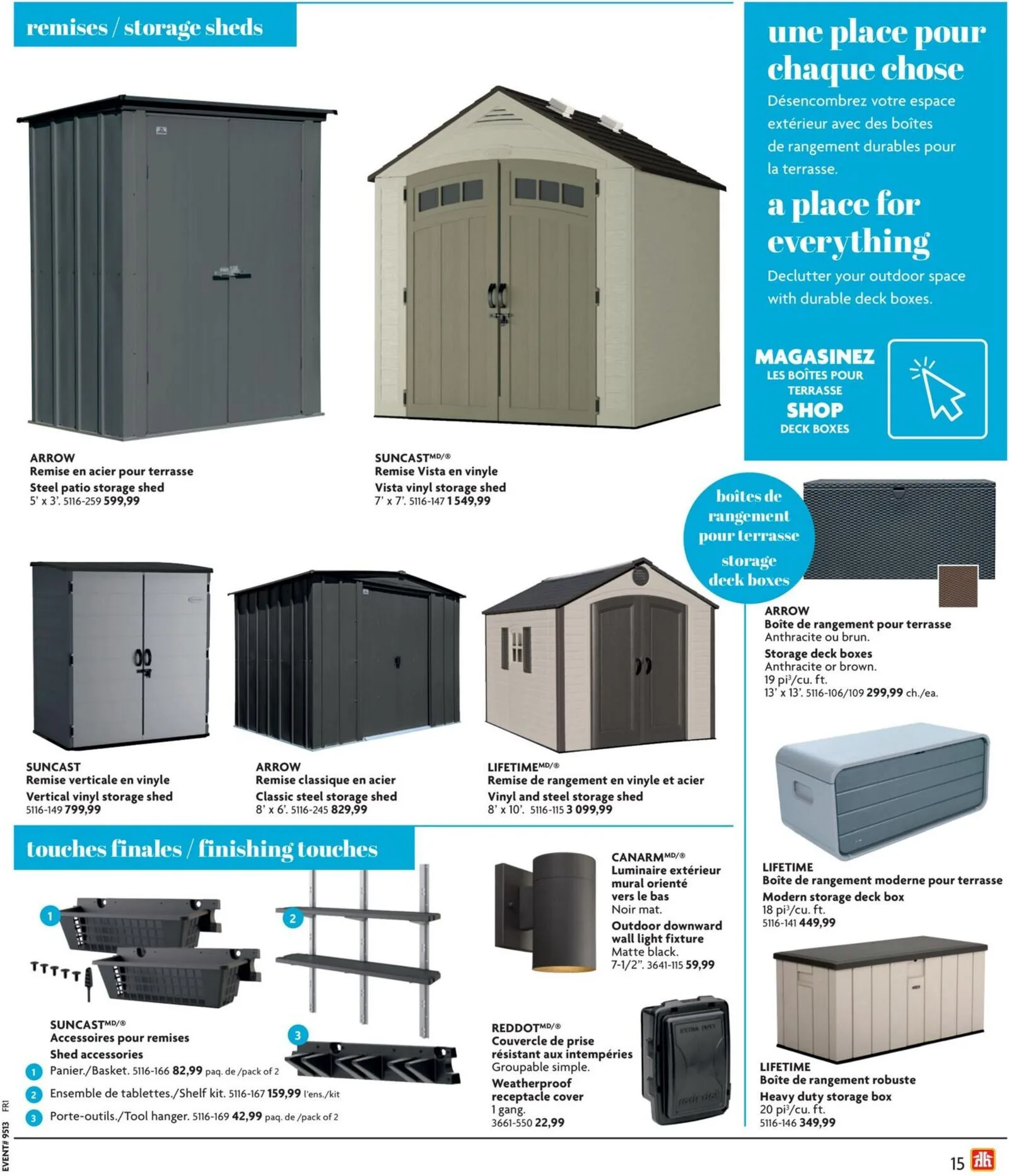Page 16 de la Circulaire Home Hardware Vie à l&rsquo;extérieur du 26 mars au 17 juin 2026