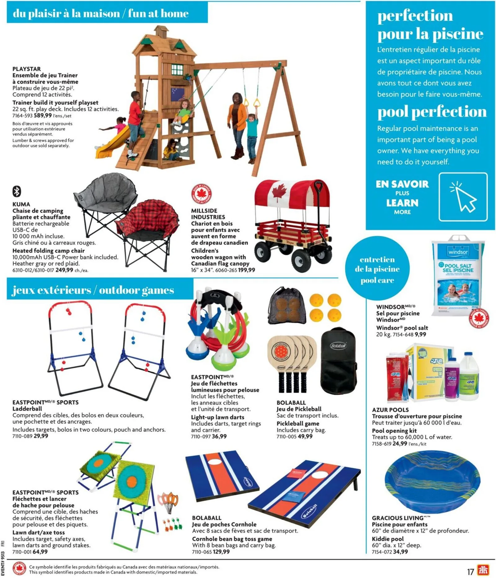 Page 18 de la Circulaire Home Hardware Vie à l&rsquo;extérieur du 26 mars au 17 juin 2026