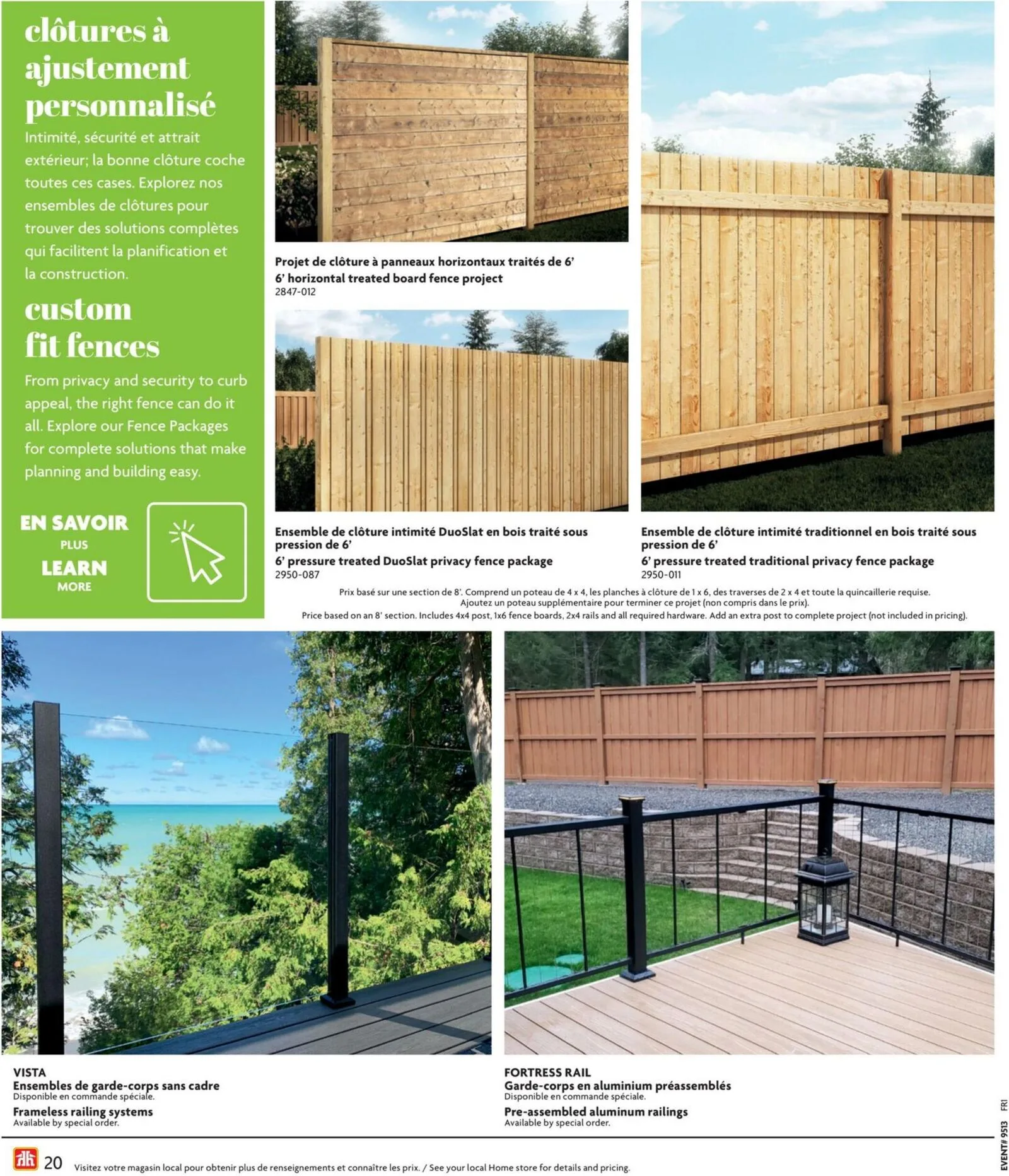 Page 21 de la Circulaire Home Hardware Vie à l&rsquo;extérieur du 26 mars au 17 juin 2026