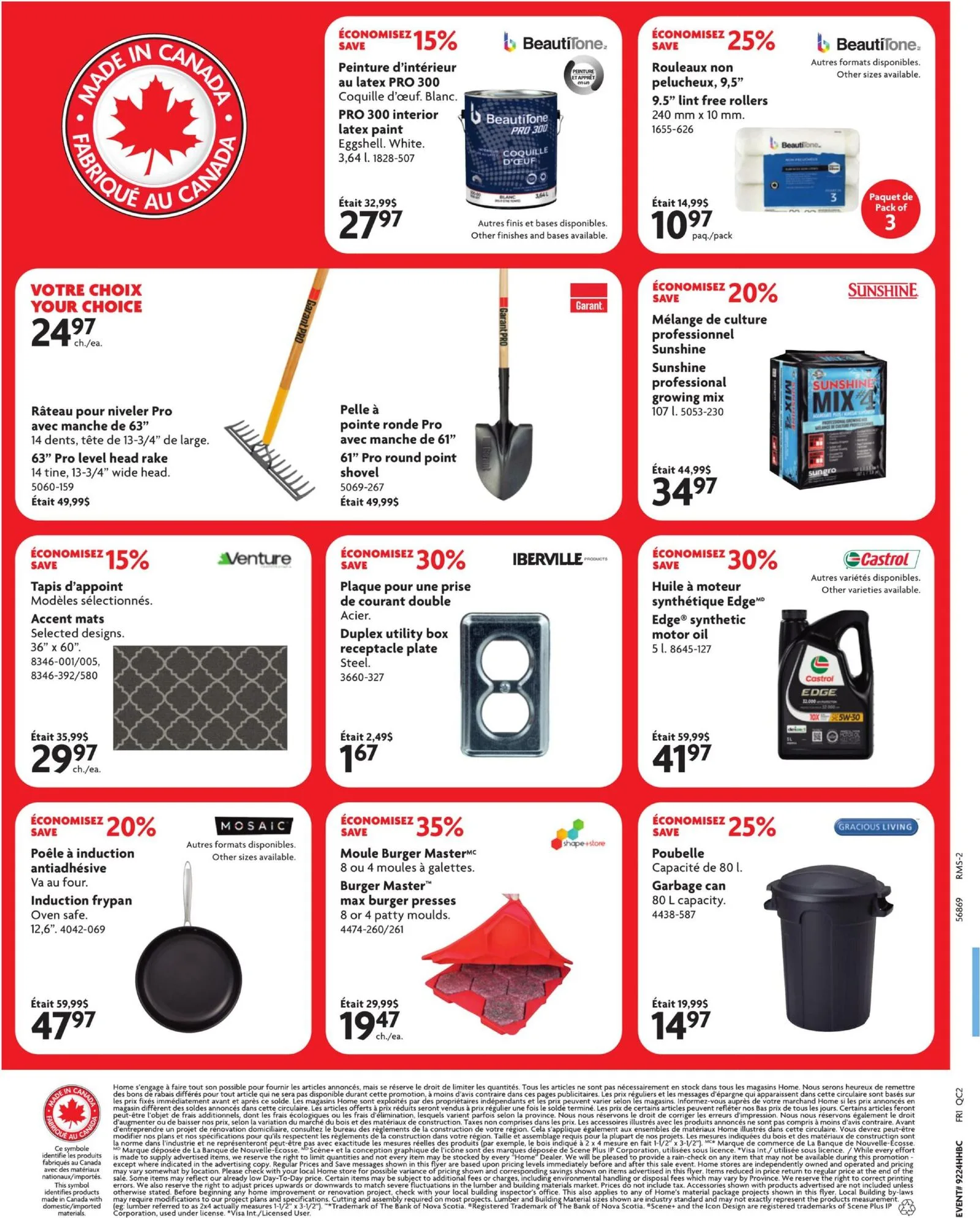 Page 2 de la Circulaire Home Hardware du 11 au 17 juin 2026