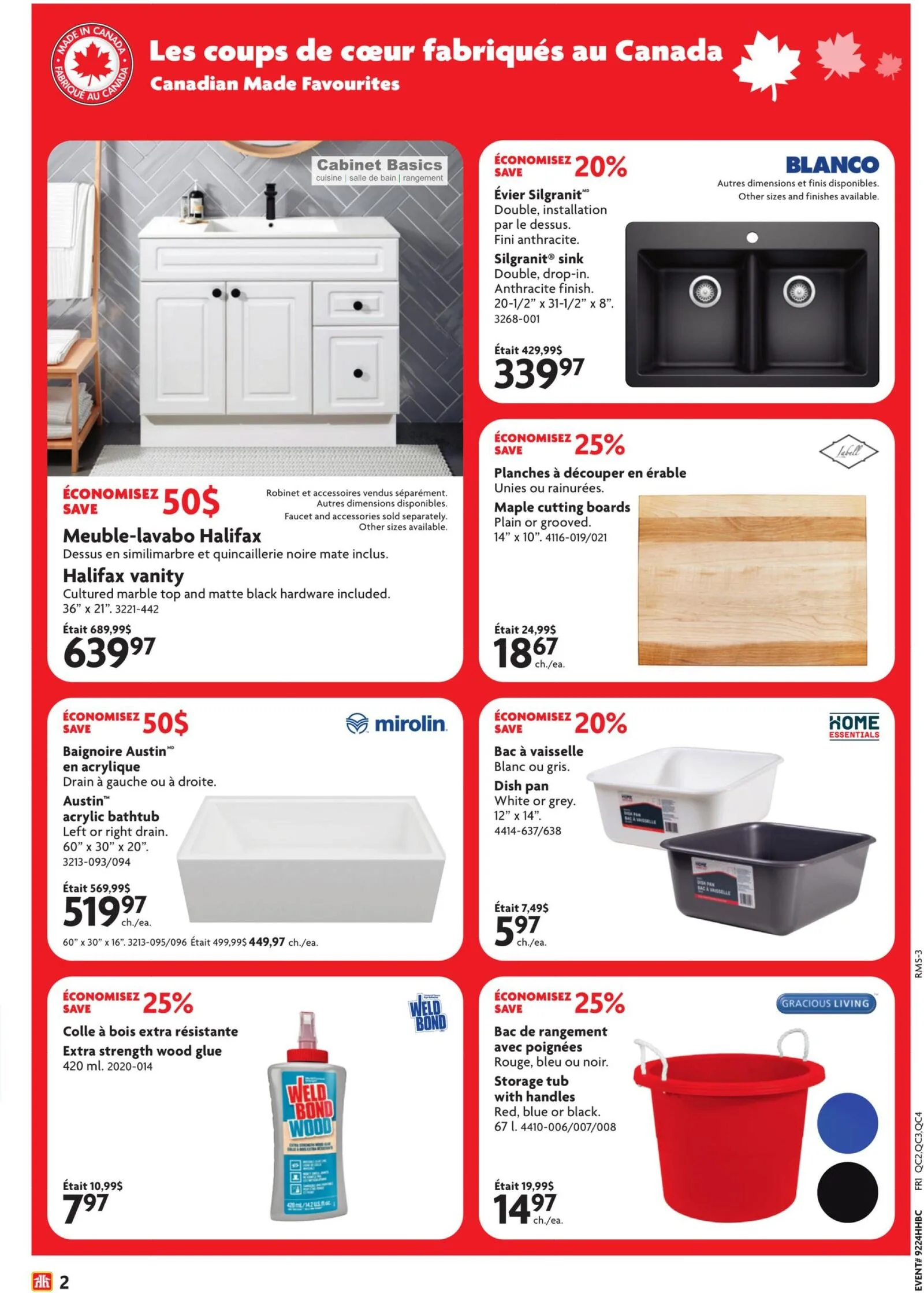 Page 3 de la Circulaire Home Hardware du 11 au 17 juin 2026