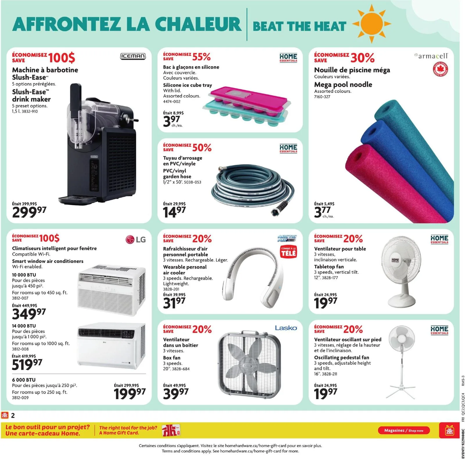 Page 3 de la Circulaire Home Hardware du 16 au 29 juillet 2026