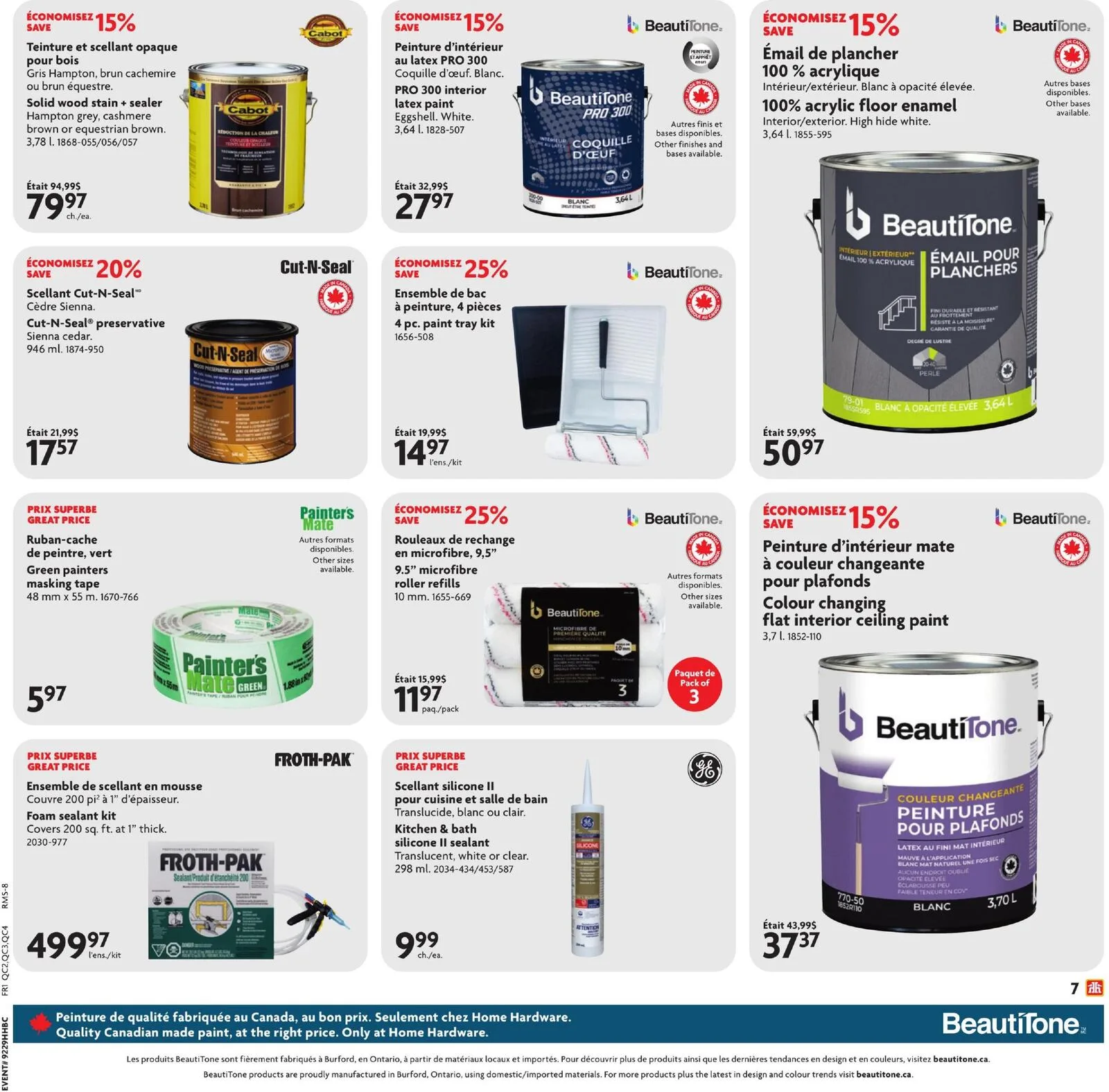 Page 14 de la Circulaire Home Hardware du 16 au 29 juillet 2026