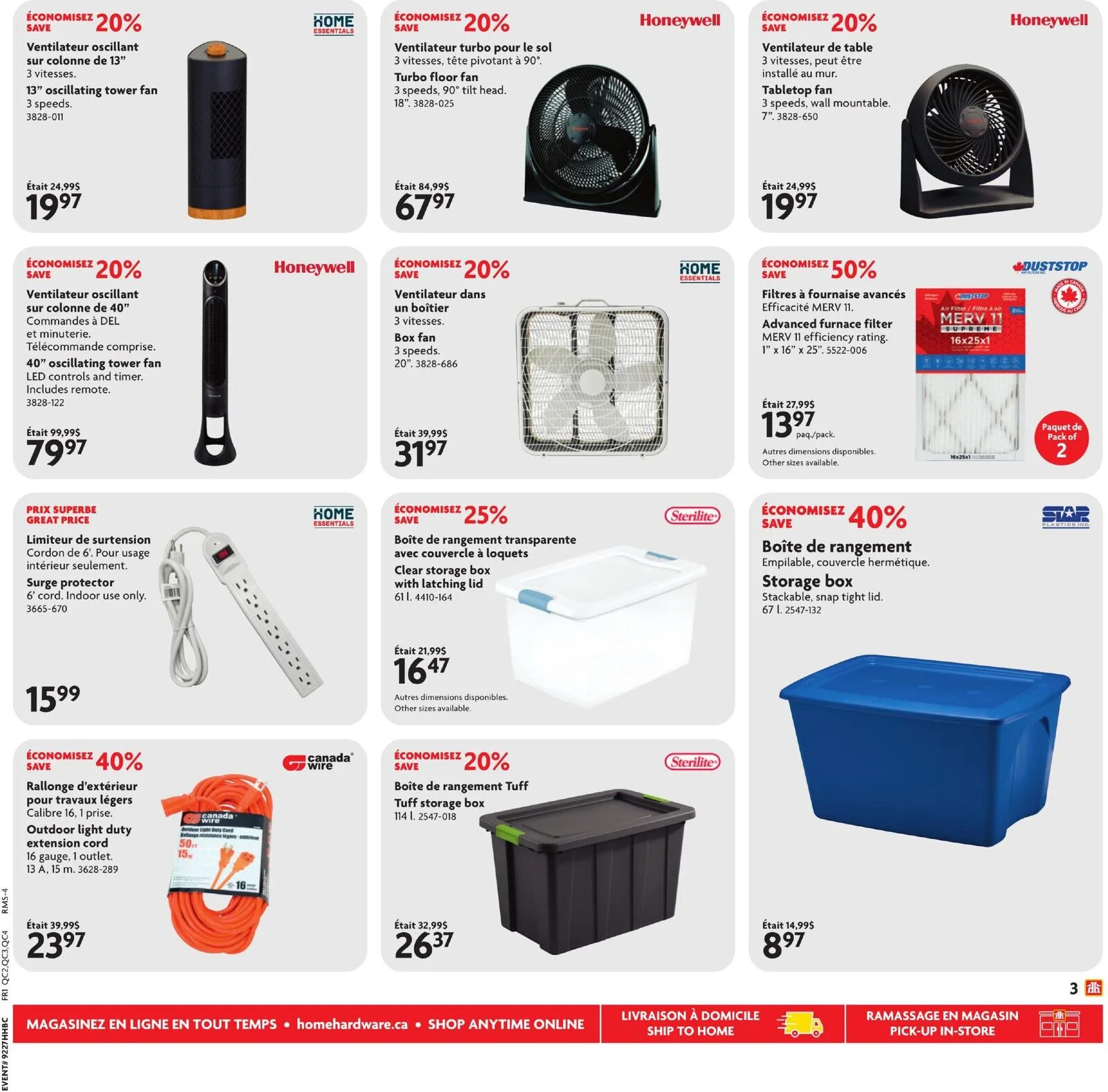 Page 4 de la Circulaire Home Hardware du 2 au 15 juillet 2026