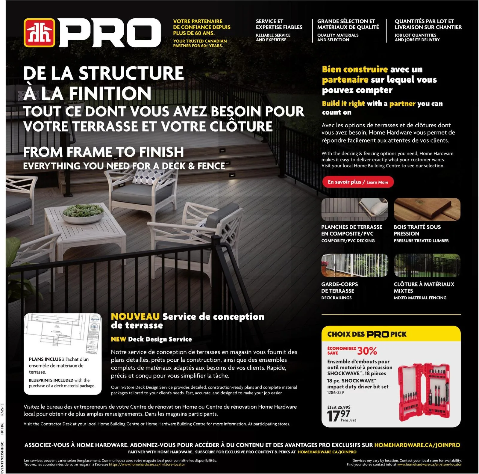 Page 21 de la Circulaire Home Hardware du 27 août au 9 septembre 2026