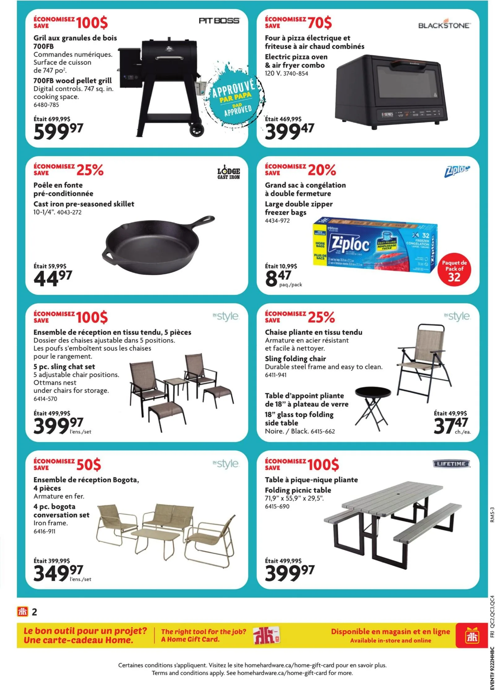Page 3 de la Circulaire Home Hardware du 28 mai au 3 juin 2026
