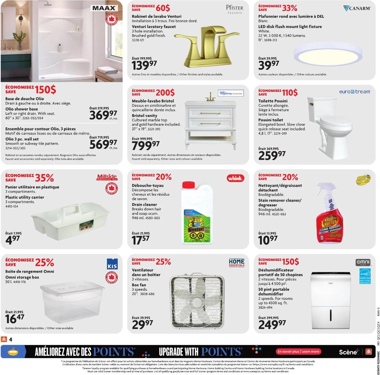 Page 5 de la Circulaire Home Hardware du 30 juillet au 12 août 2026