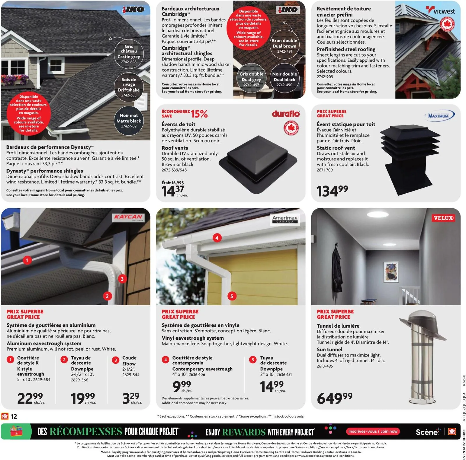 Page 15 de la Circulaire Home Hardware du 30 juillet au 12 août 2026