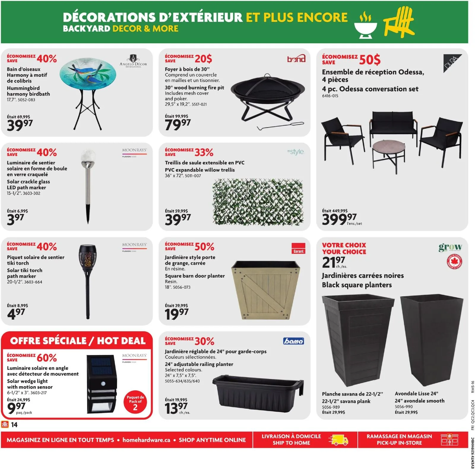 Page 15 de la Circulaire Home Hardware du 7 au 20 mai 2026