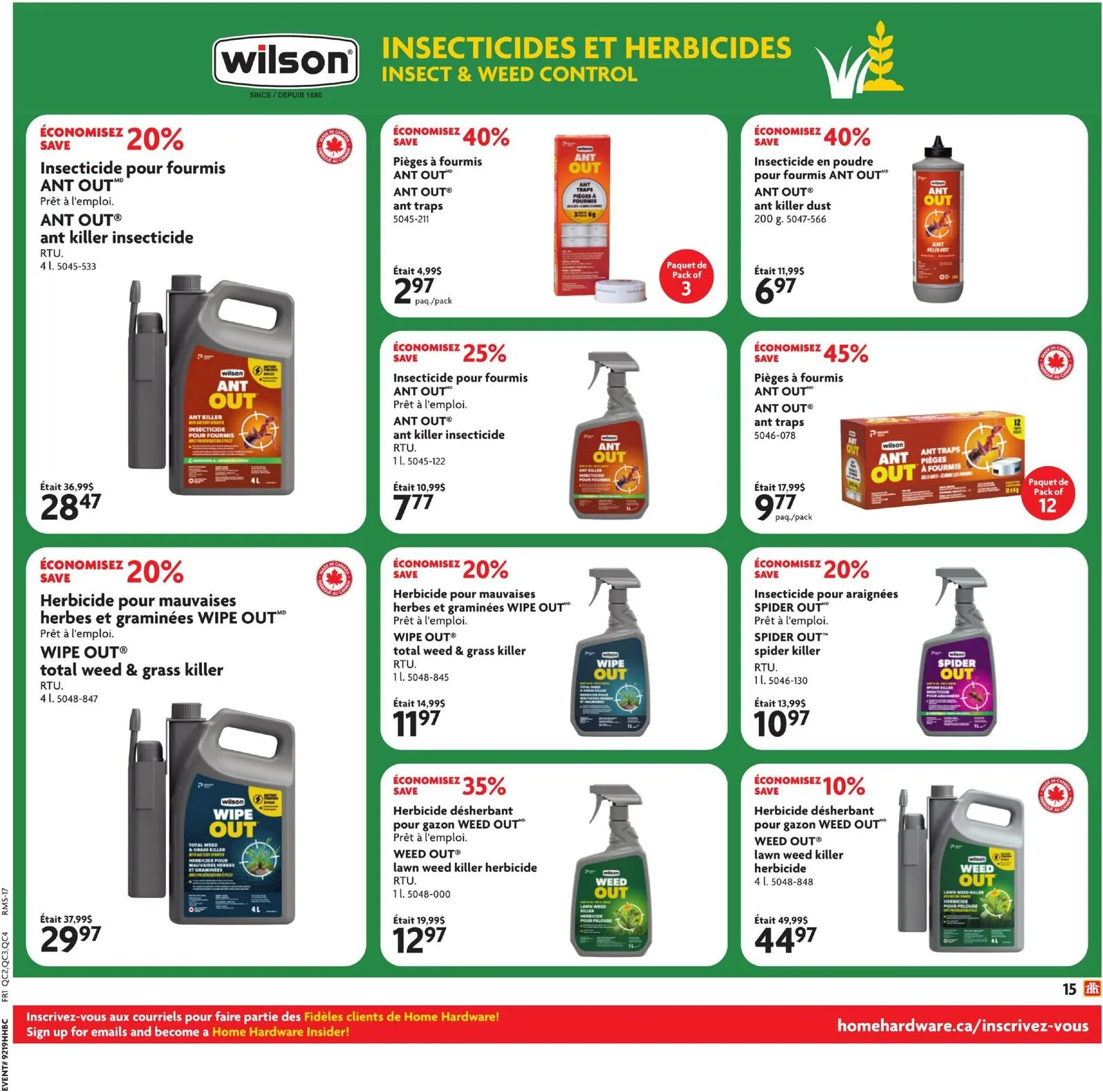 Page 16 de la Circulaire Home Hardware du 7 au 20 mai 2026