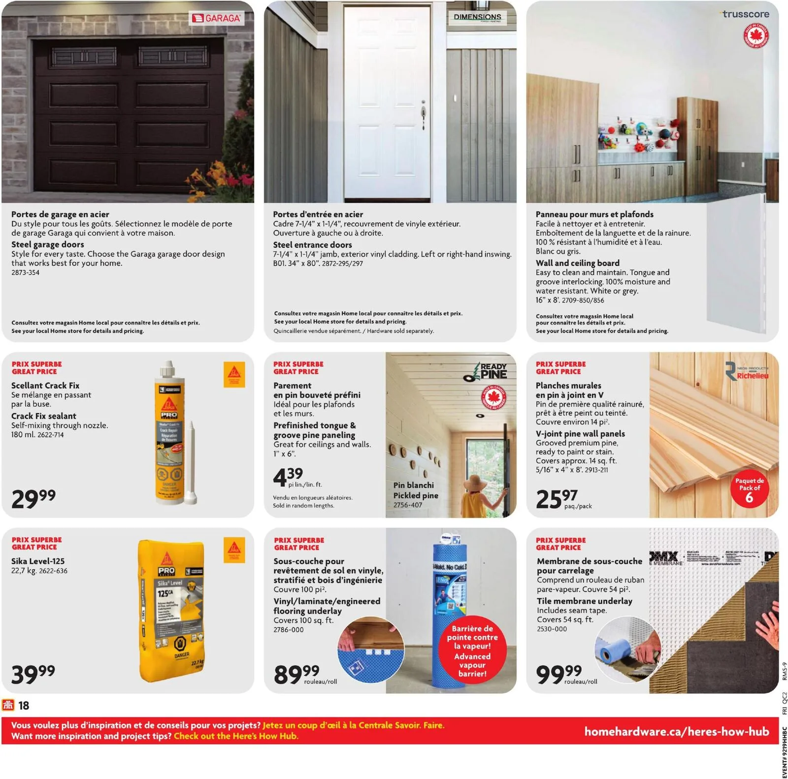 Page 19 de la Circulaire Home Hardware du 7 au 20 mai 2026