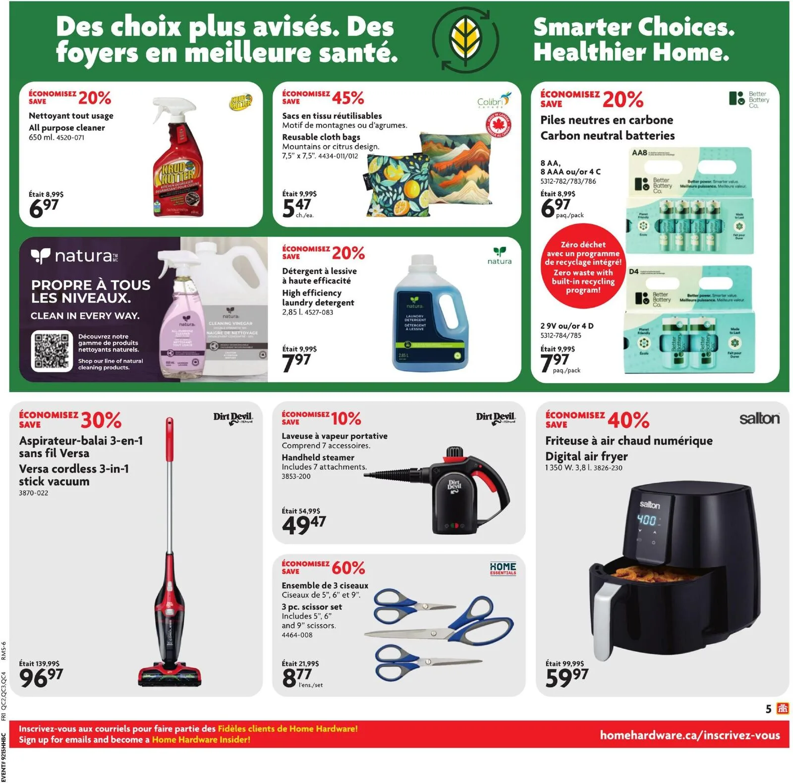 Page 6 de la Circulaire Home Hardware du 9 au 22 avril 2026