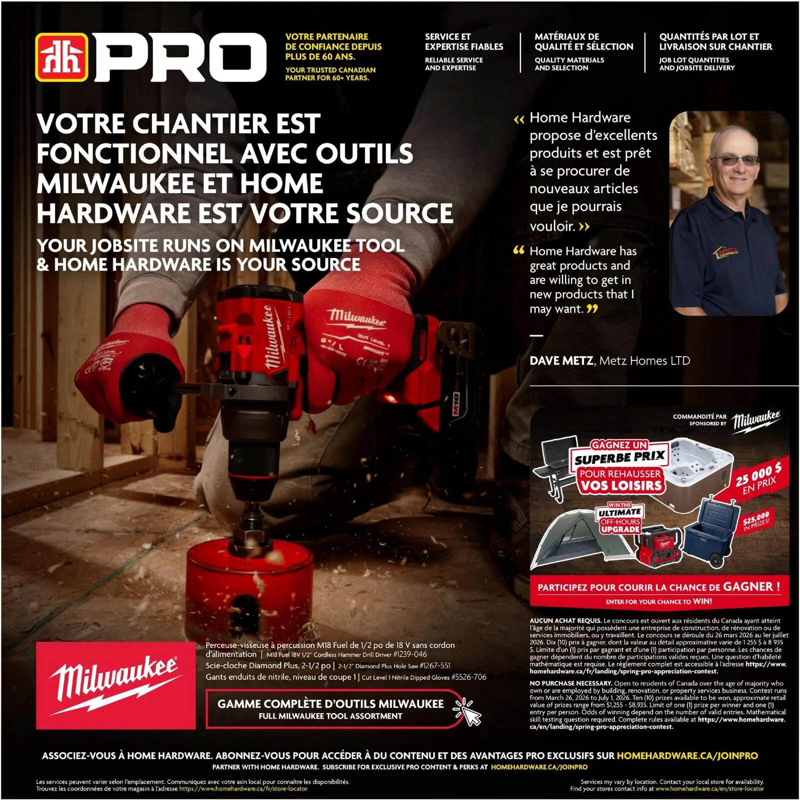 Page 20 de la Circulaire Home Hardware du 9 au 22 avril 2026