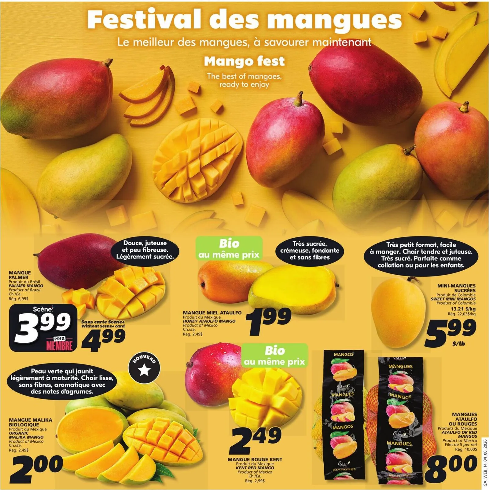 Page 5 de la Circulaire IGA du 04 au 10 juin 2026