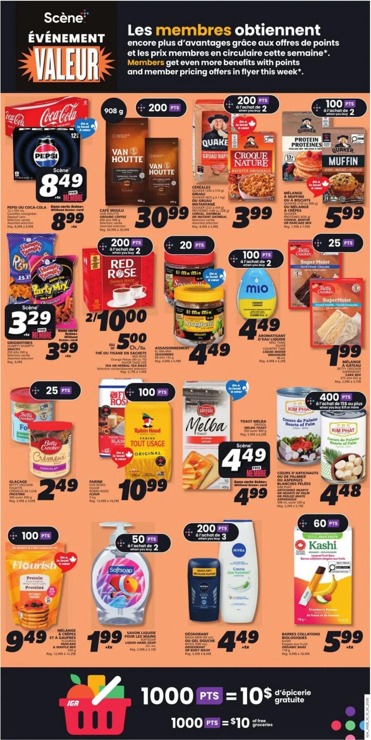 Page 13 de la Circulaire IGA du 15 au 21 janvier 2026