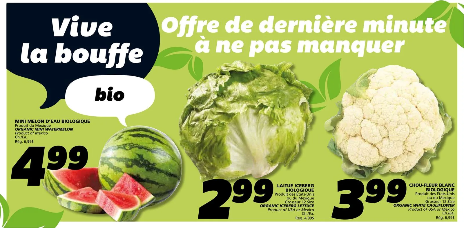 Page 4 de la Circulaire IGA du 16 au 22 avril 2026