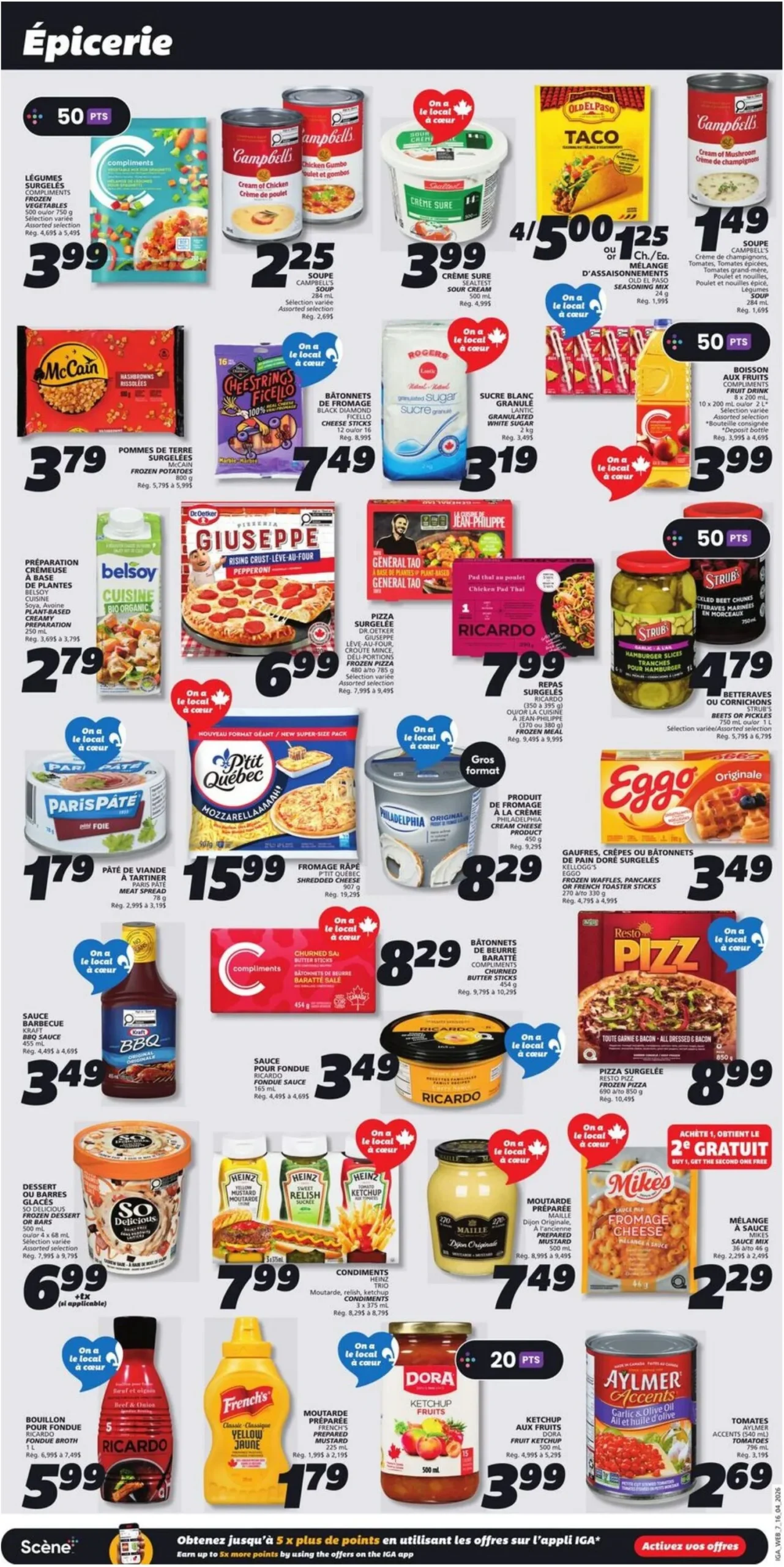 Page 10 de la Circulaire IGA du 16 au 22 avril 2026