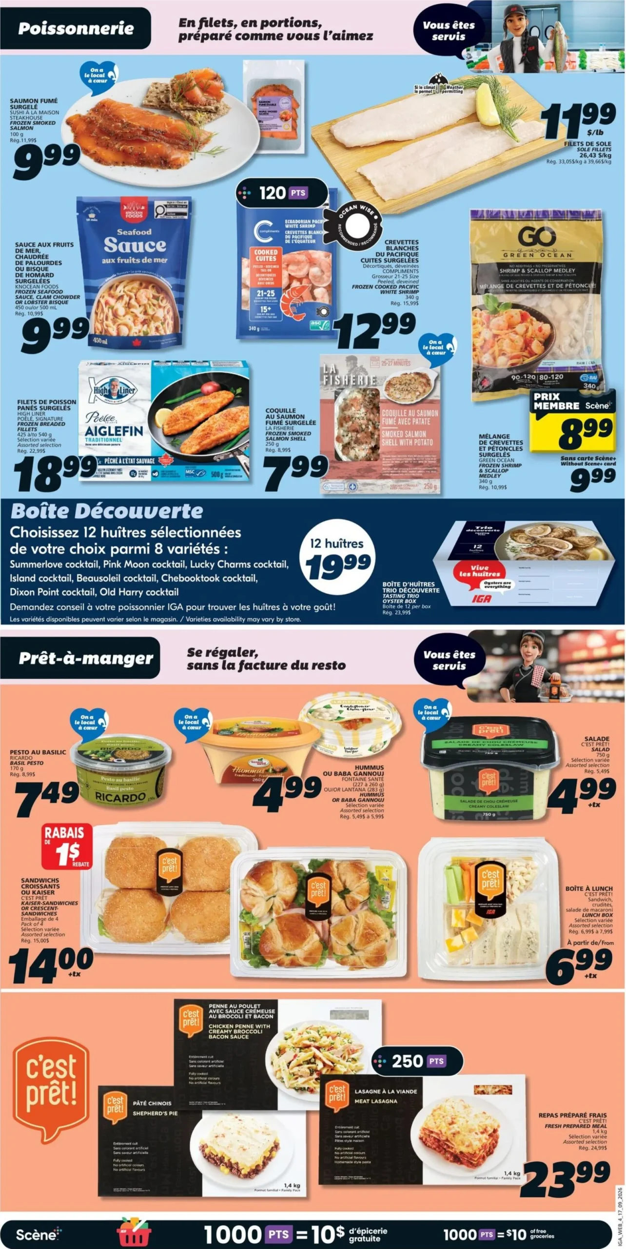 Page 7 de la Circulaire IGA du 17 au 23 septembre 2026