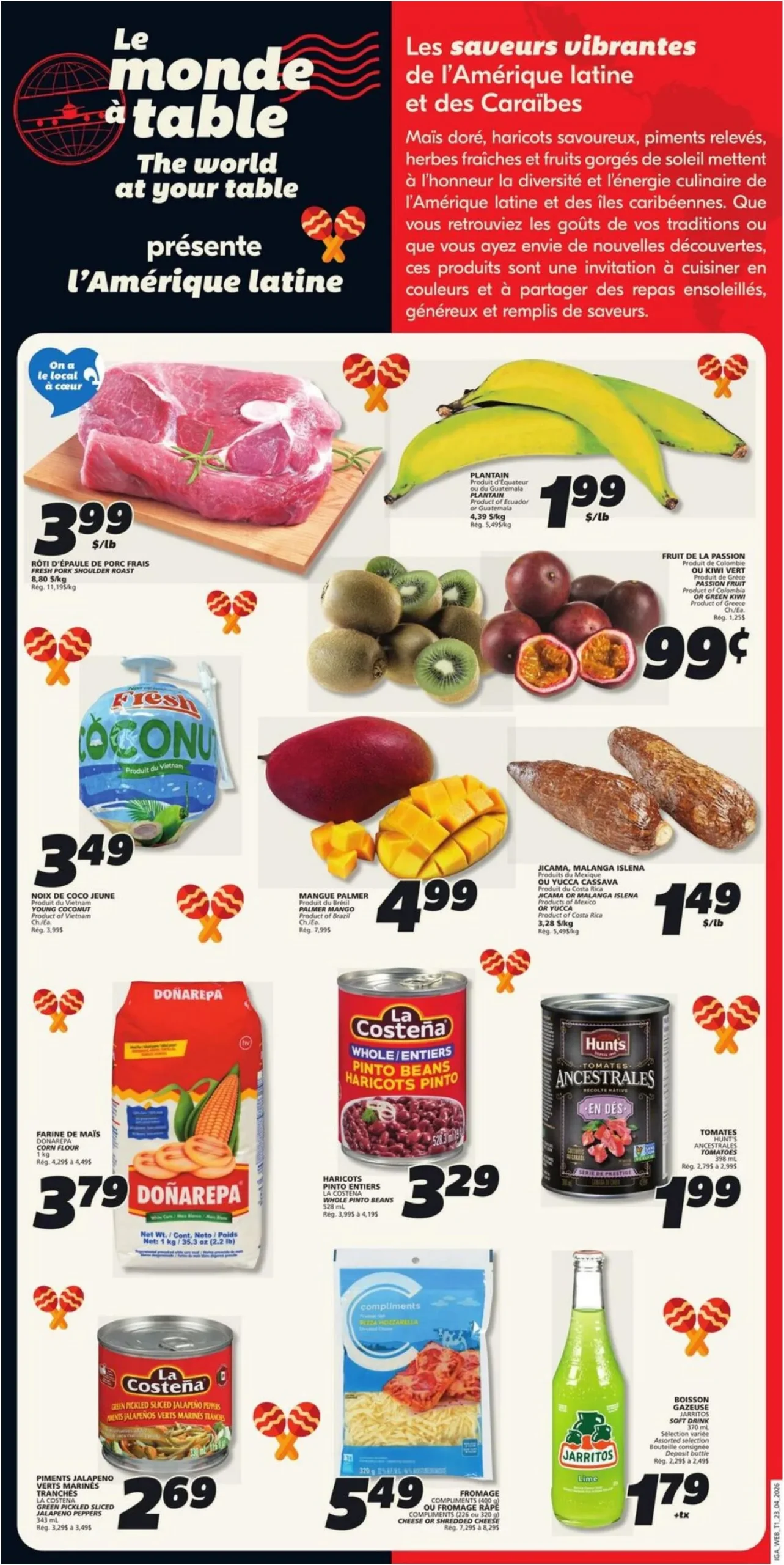 Page 15 de la Circulaire IGA du 23 au 29 avril 2026