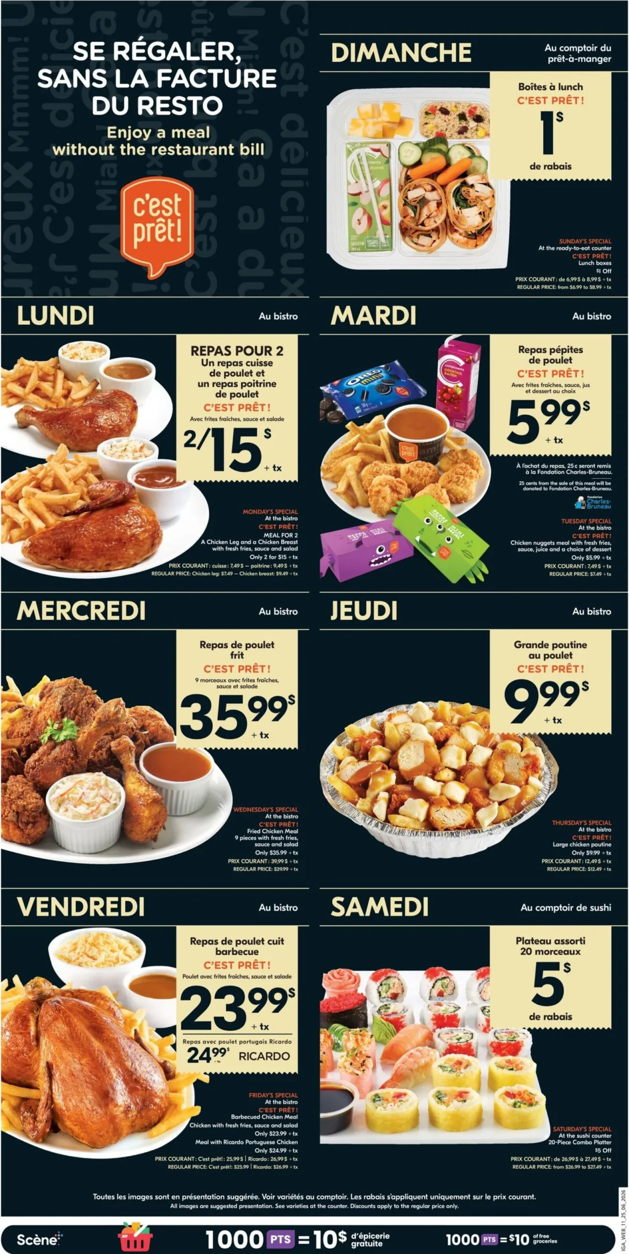 Page 14 de la Circulaire IGA du 25 juin au 01 juillet 2026