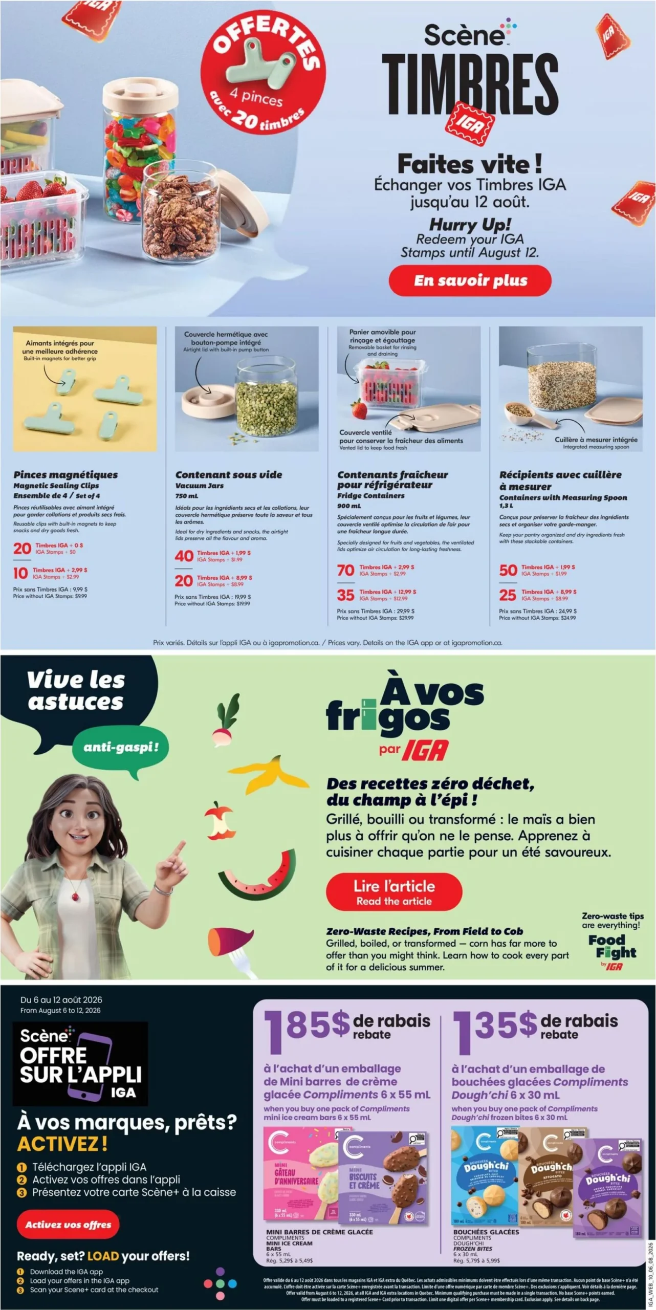 Page 14 de la Circulaire IGA du 6 au 12 août 2026