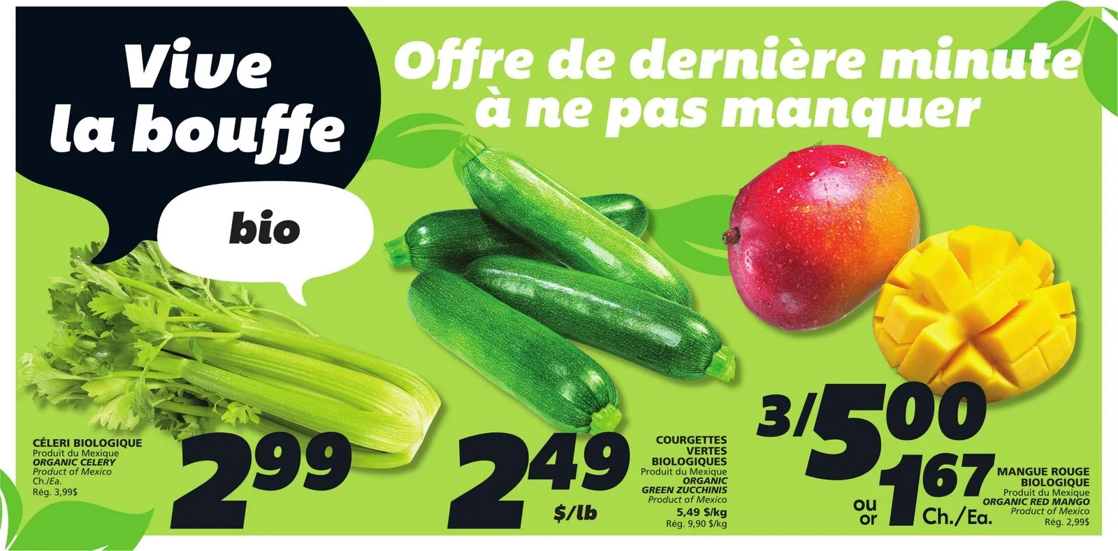 Page 4 de la Circulaire IGA du 9 au 15 avril 2026