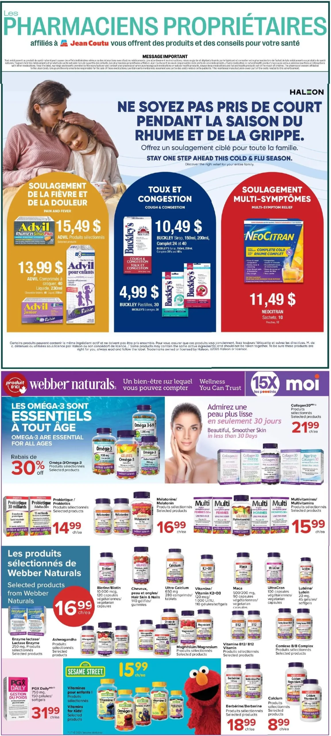 Page 9 de la Circulaire Jean Coutu du 10 au 16 septembre 2026