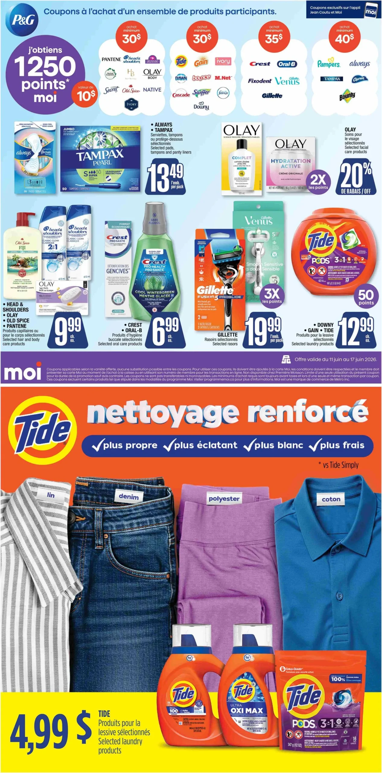Page 9 de la Circulaire Jean Coutu du 11 au 17 juin 2026