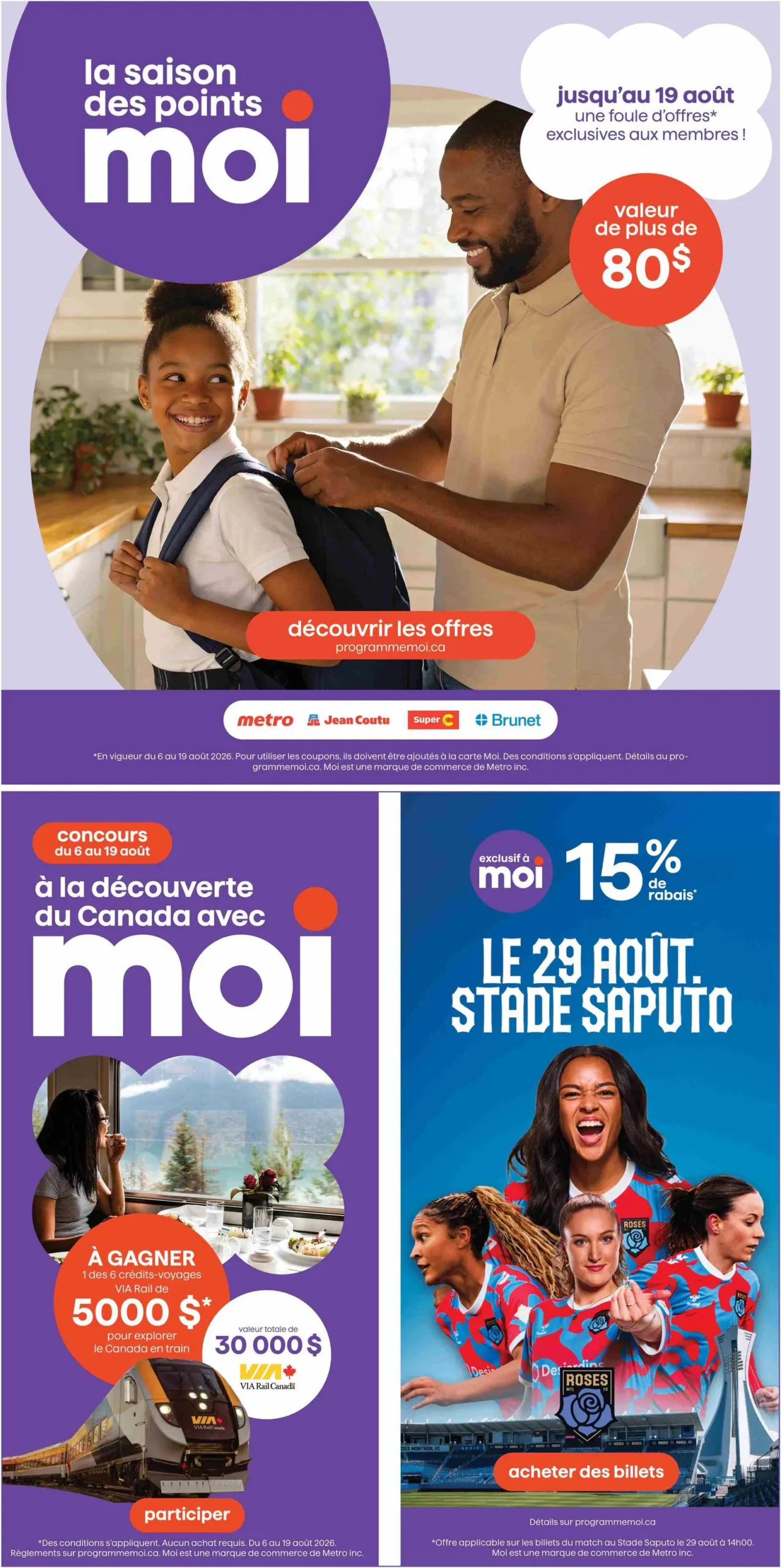 Page 12 de la Circulaire Jean Coutu du 13 au 19 août 2026
