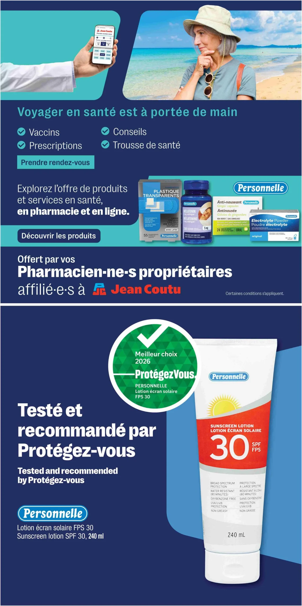 Page 13 de la Circulaire Jean Coutu du 13 au 19 août 2026